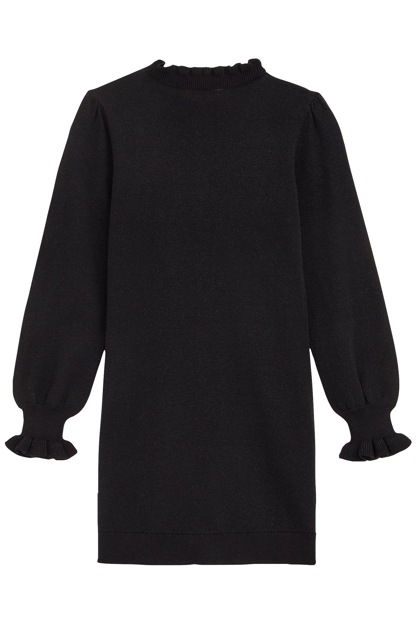 DRESS MID LENGTH BLACK 4