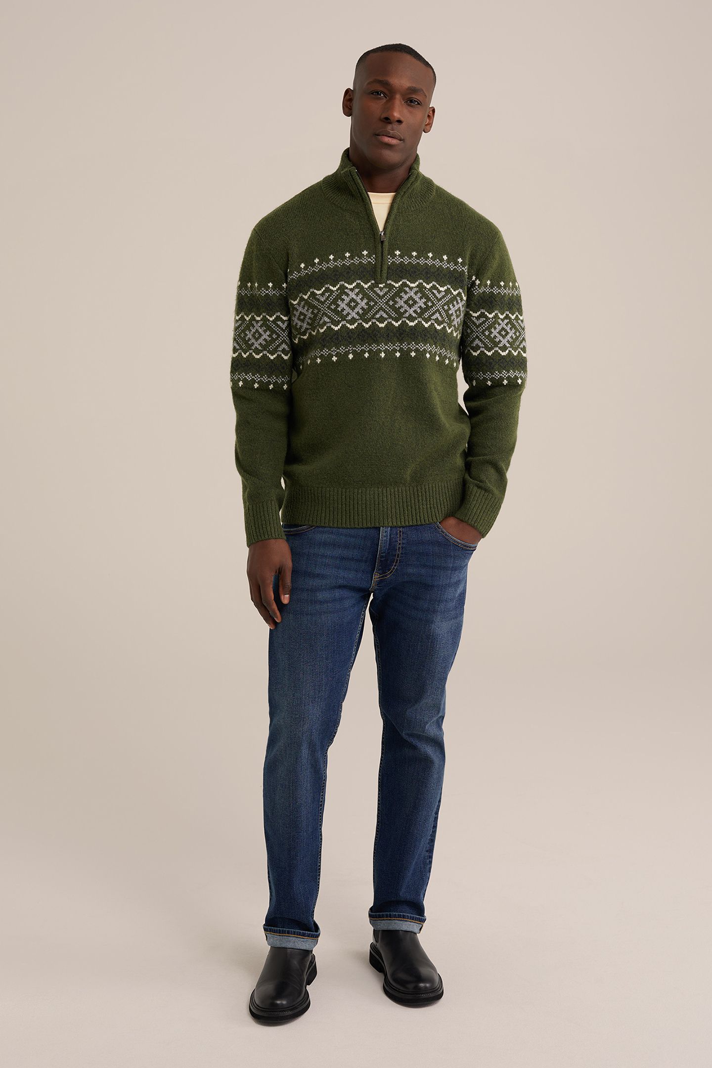 PULLOVER DARK GREEN 3