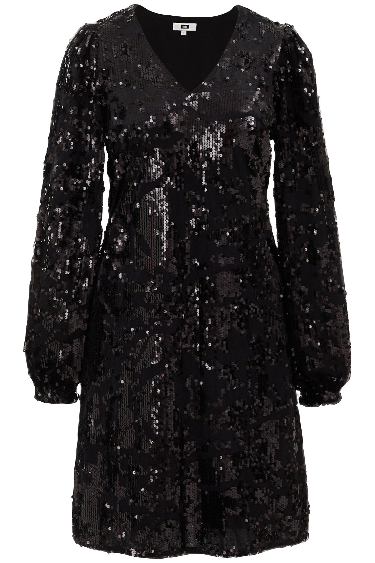 DRESS MID LENGTH BLACK 4