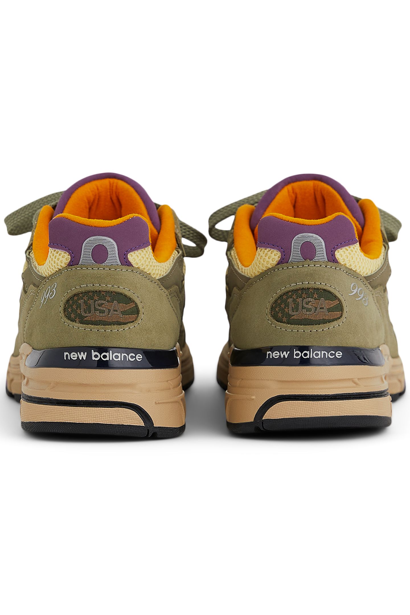 U993OL MADE IN USA SNEAKERS IN OLIVE LEAF 4