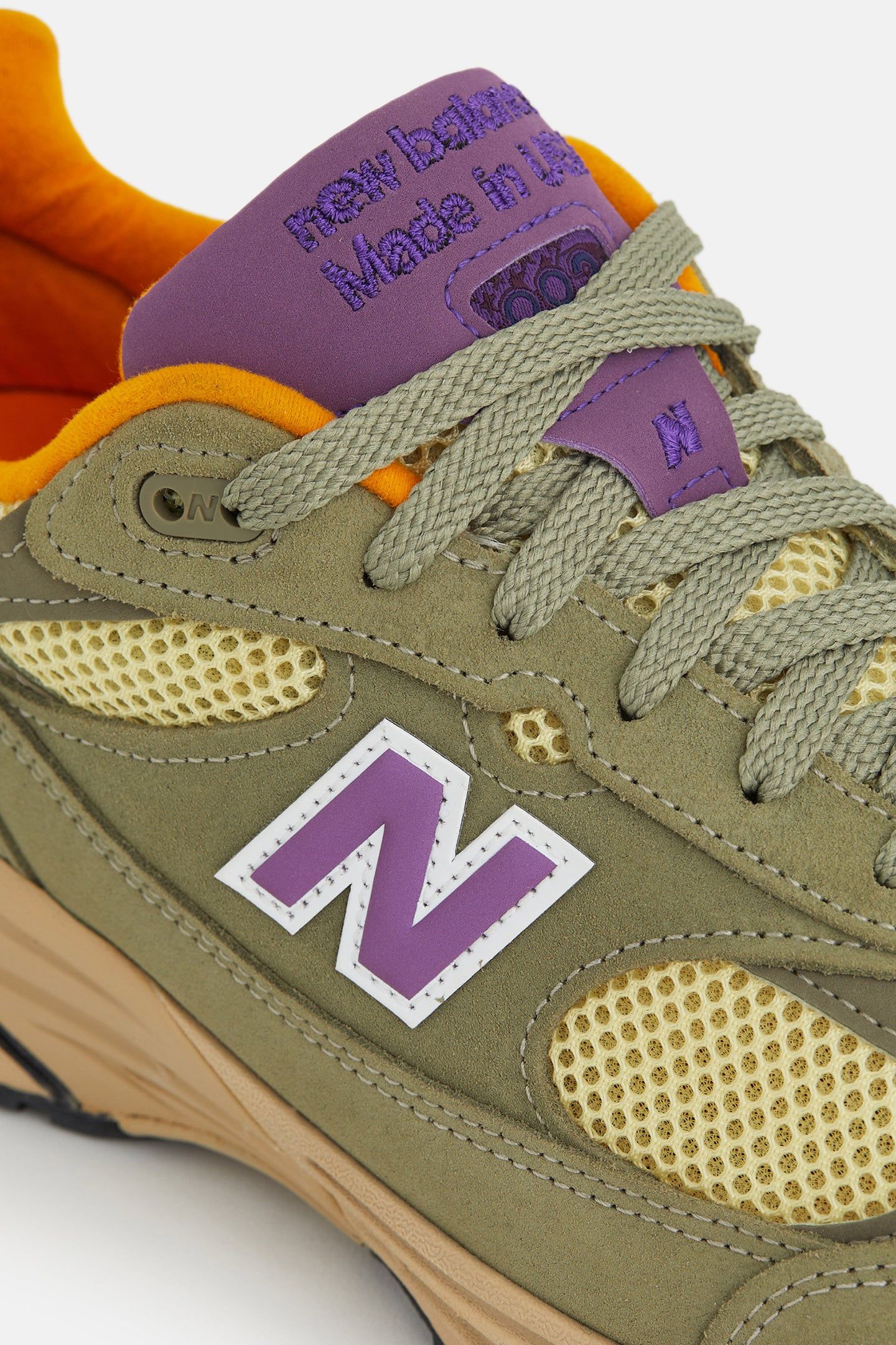 U993OL MADE IN USA SNEAKERS IN OLIVE LEAF 7