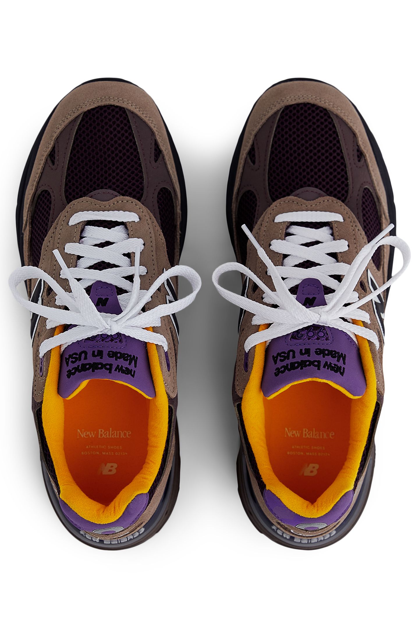 U993MU MADE IN USA SNEAKERS IN MUSHROOM 3
