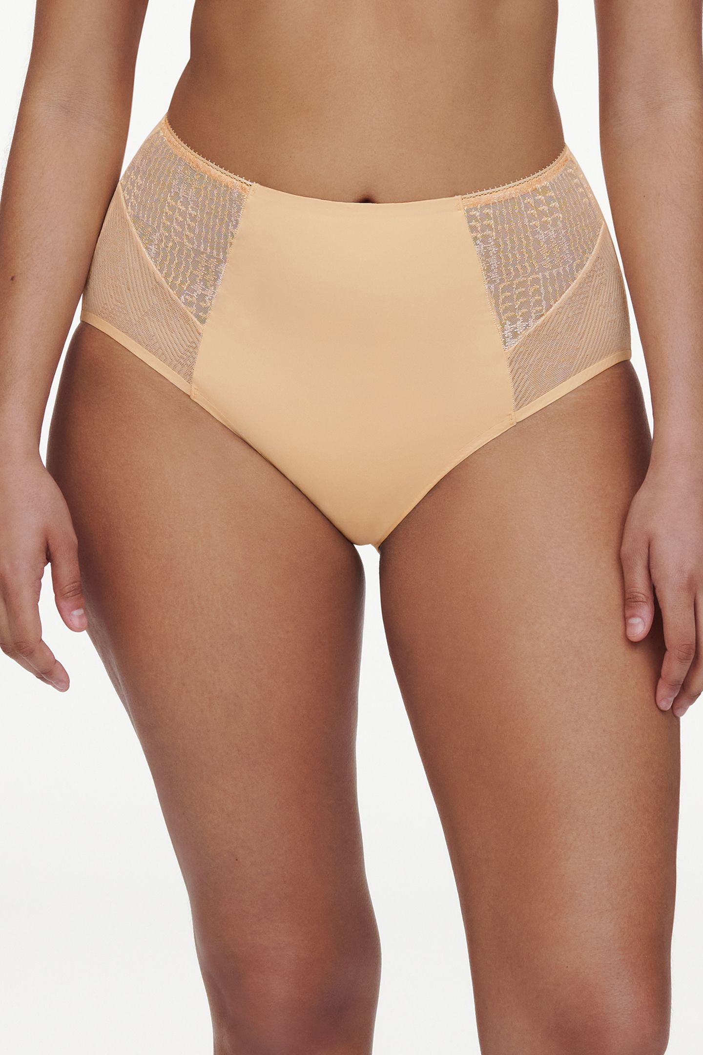 INTRIGUE HIGH-WAISTED BRIEFS SUNFLOWER YELLOW 1