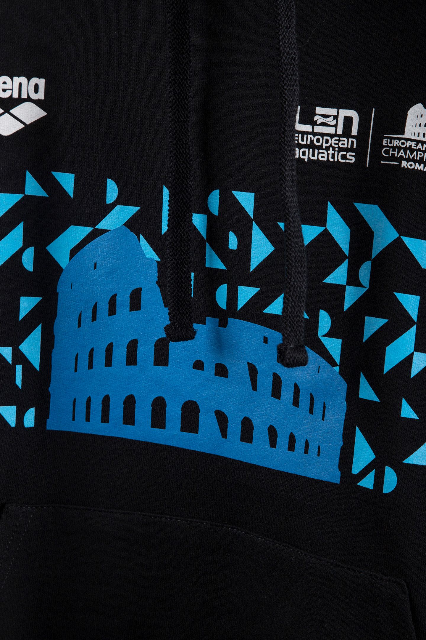 UNISEX HOODIE ESCH ROME 22 MERCH BLACK 9