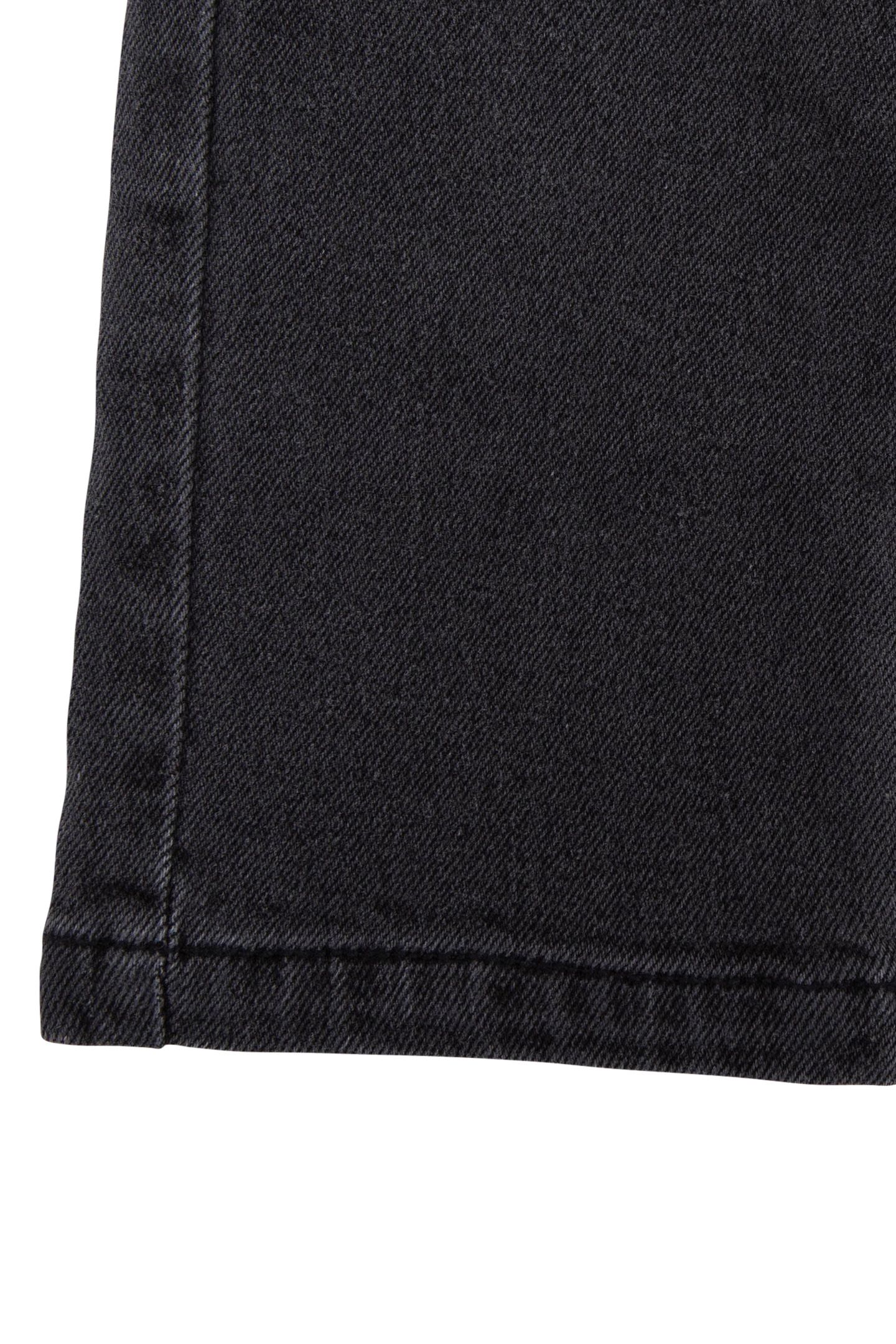 GIRL'S EMBROIDERED GREY LARGE JEANS 6