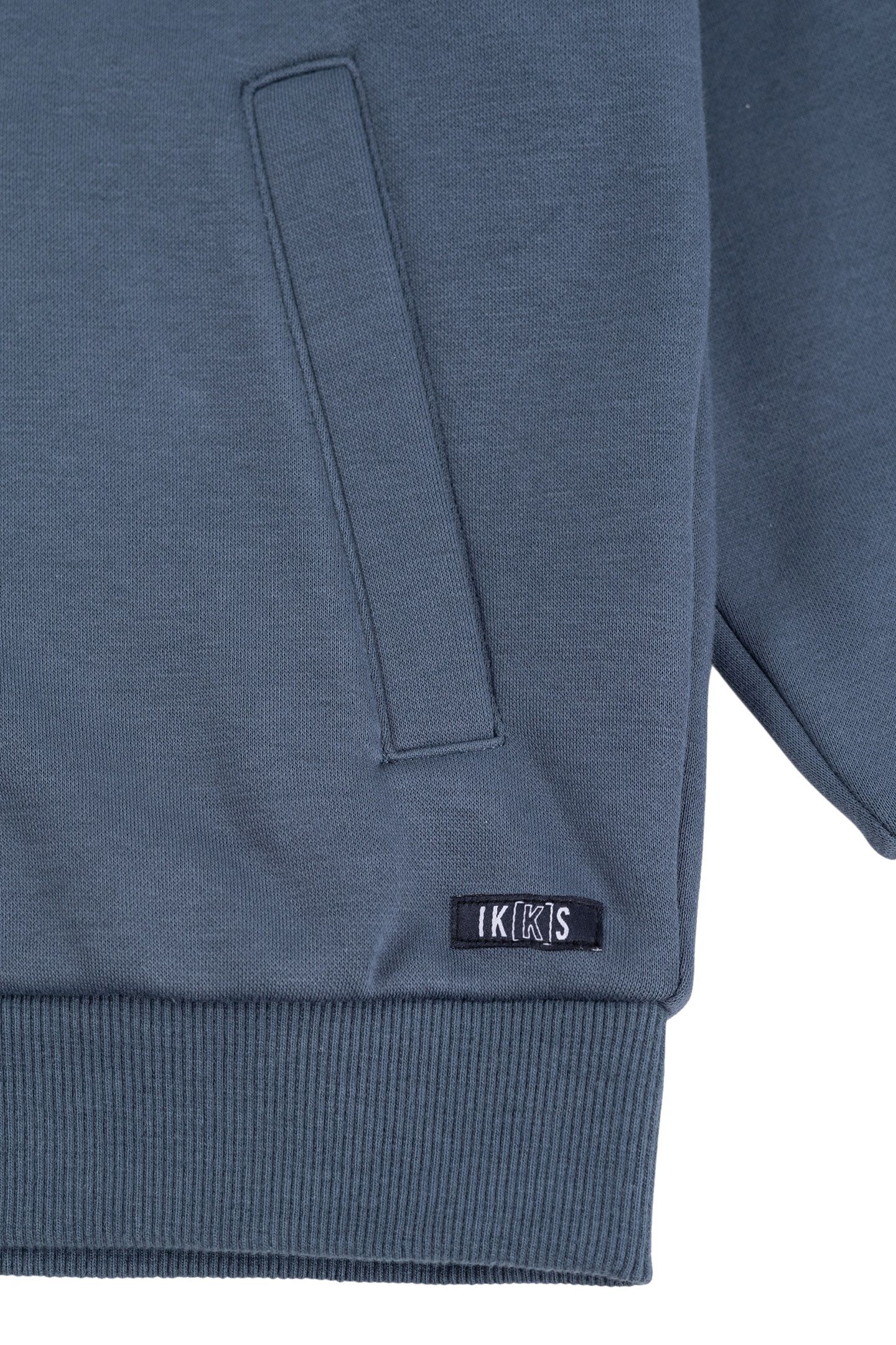 BOY'S BLUE ZIPPED HOODED CARDIGAN 5