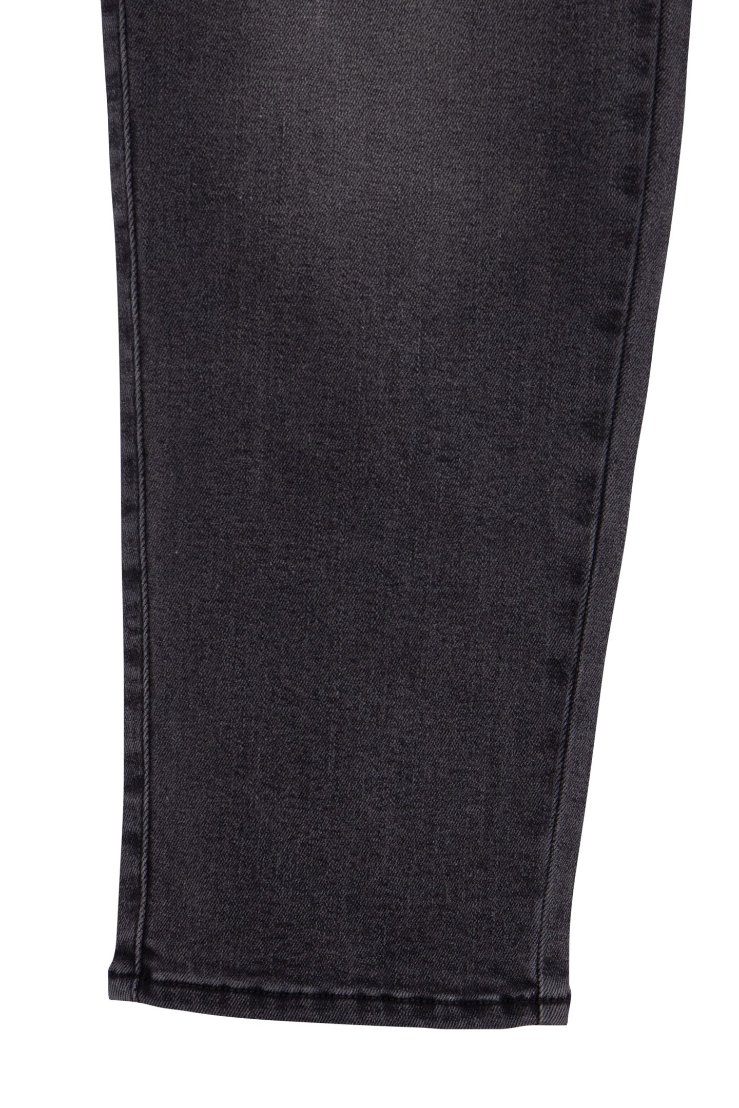 GIRL'S MOM GREY STUDDED JEANS 4