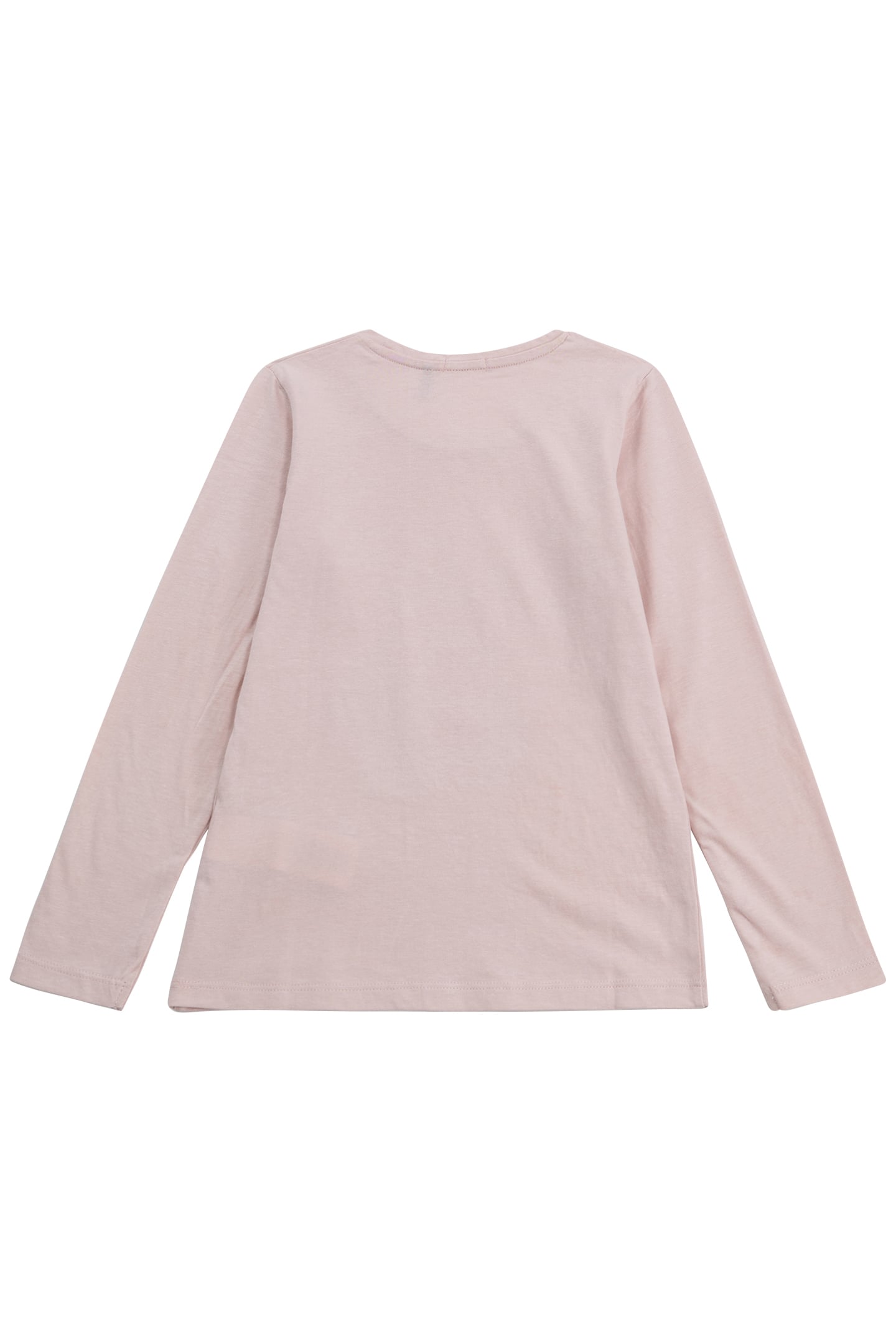 PINK T-SHIRT WITH RABBIT VISUAL AND GOLD DETAILS 2