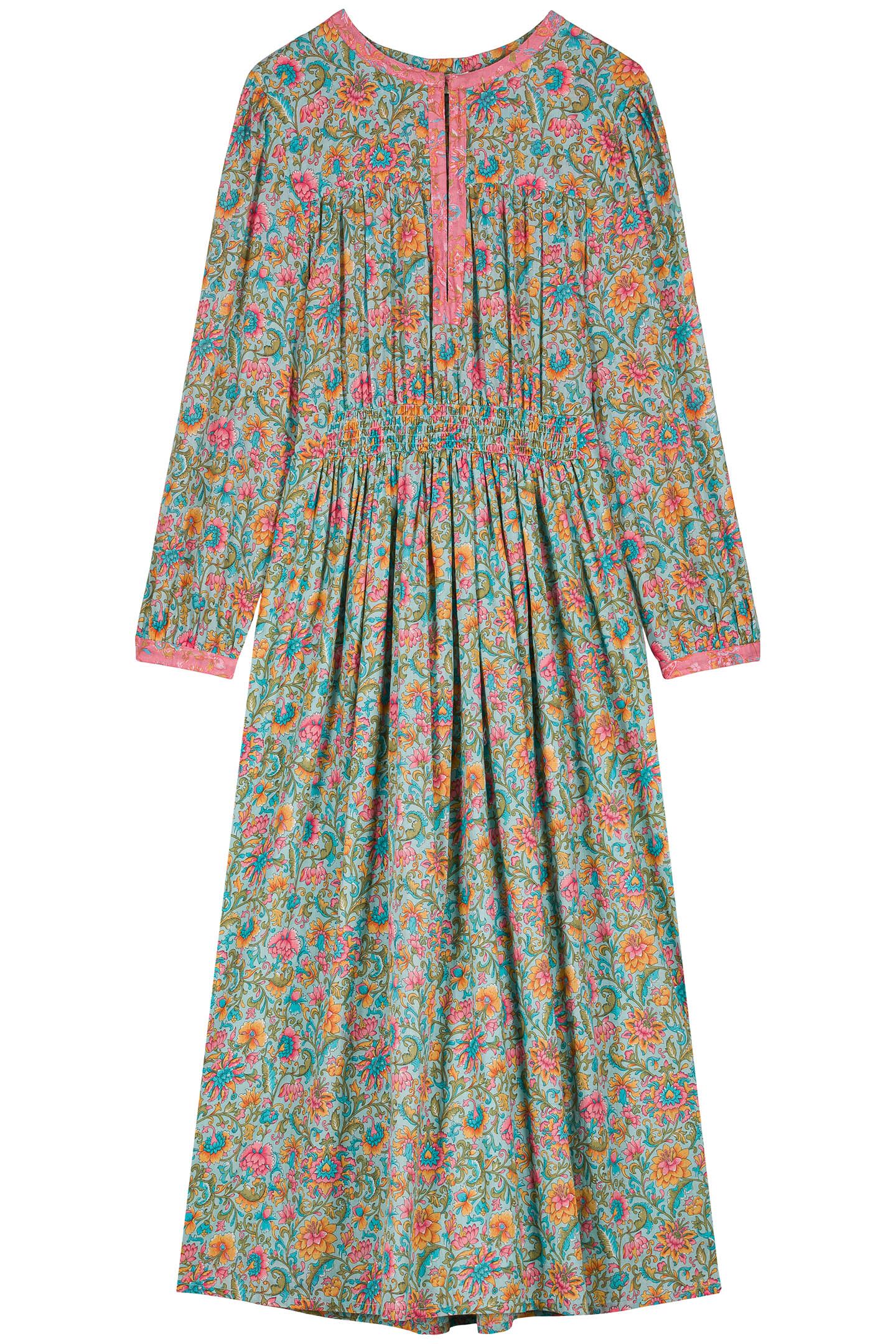 DRESS DIANE WATER R FLOWER-PINK 3