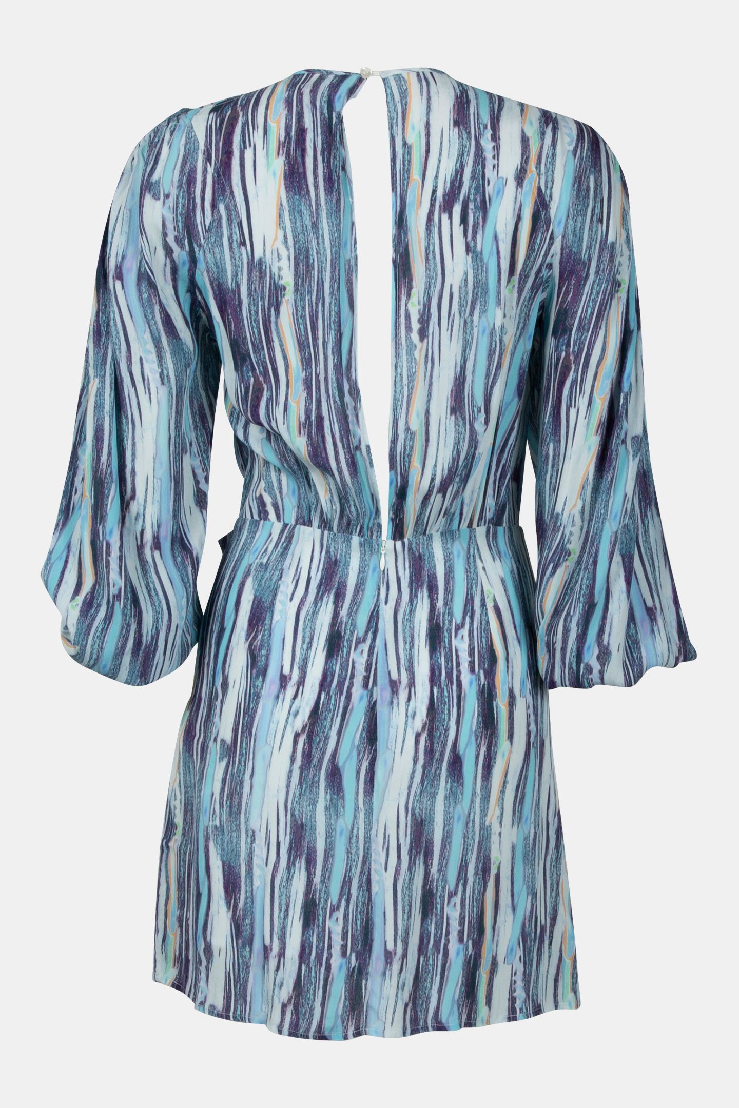 ISIARI DRESS MIXED BLUE 6