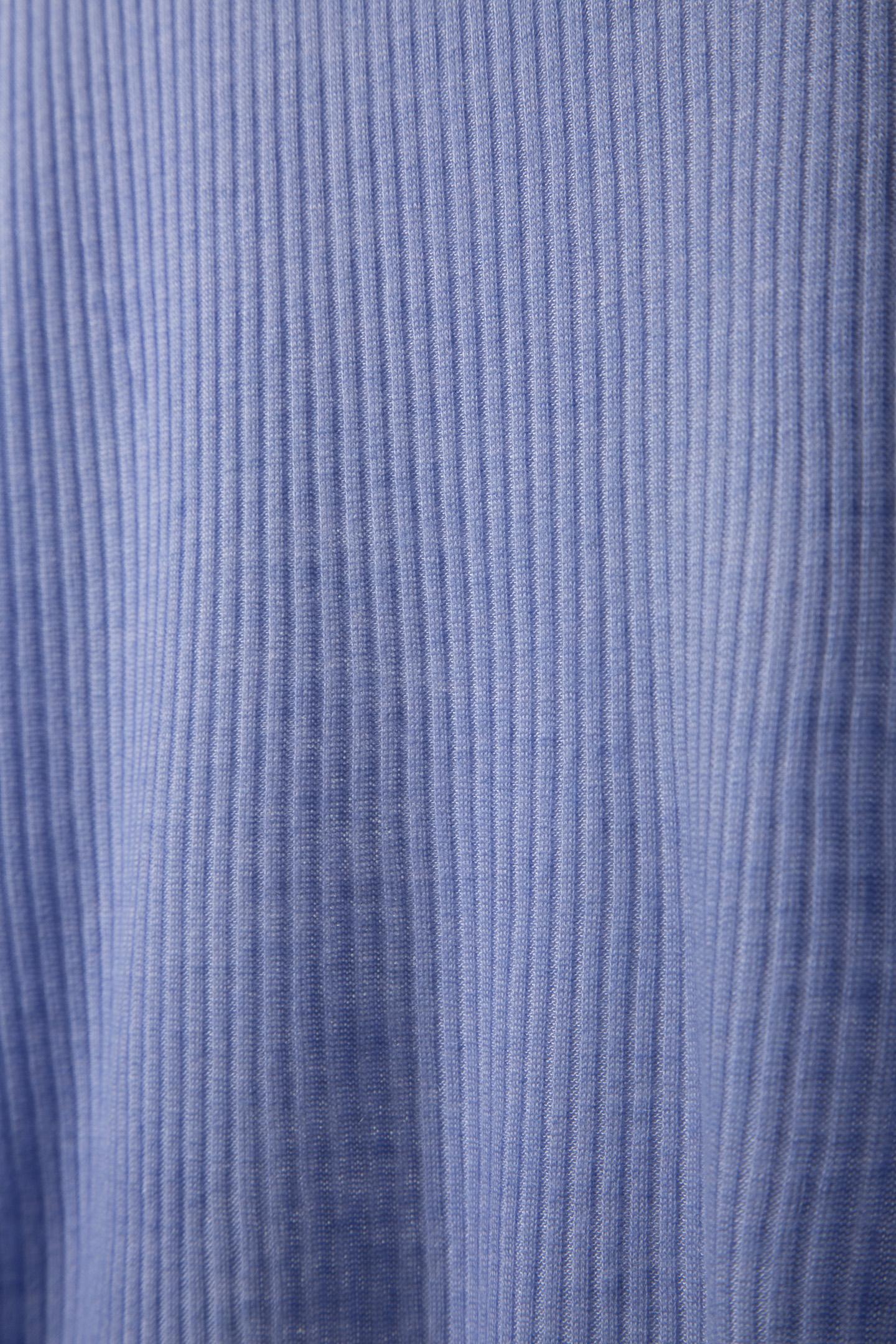 TENCEL WOOL RIB LONGSLEEVE FROSTY LAVENDER 6