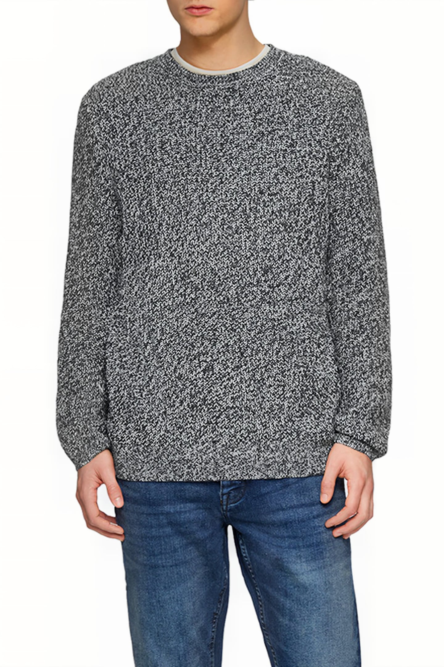 S.OLIVER-QS PULLOVER OFFWHITE 1