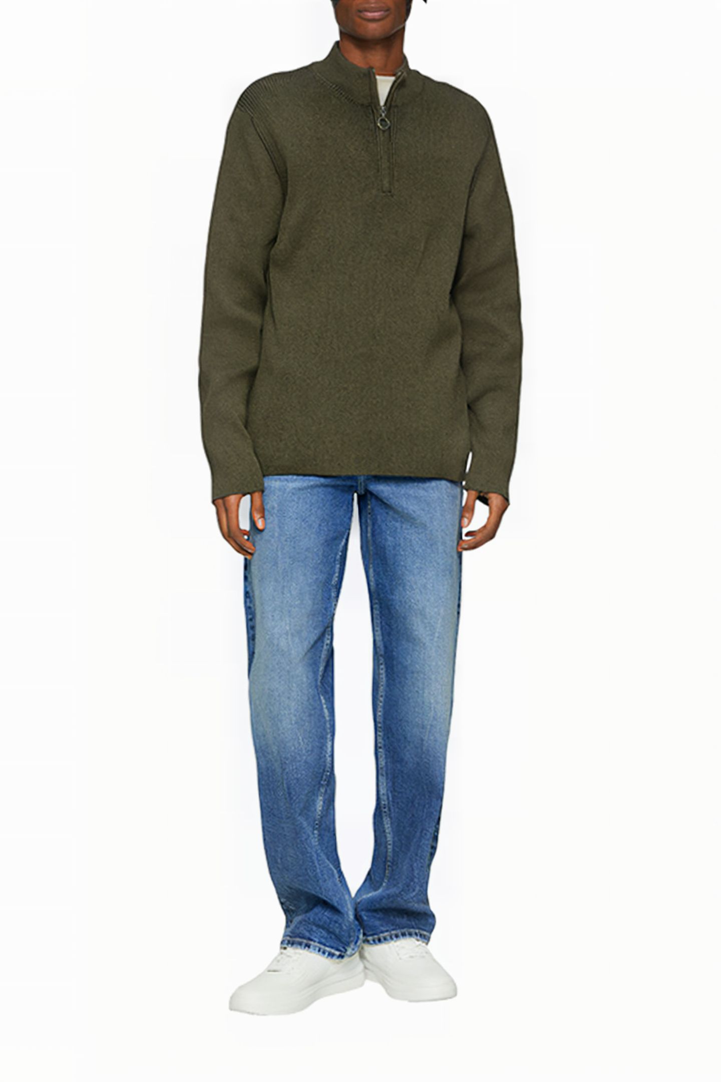 S.OLIVER-QS PULLOVER GREEN 1