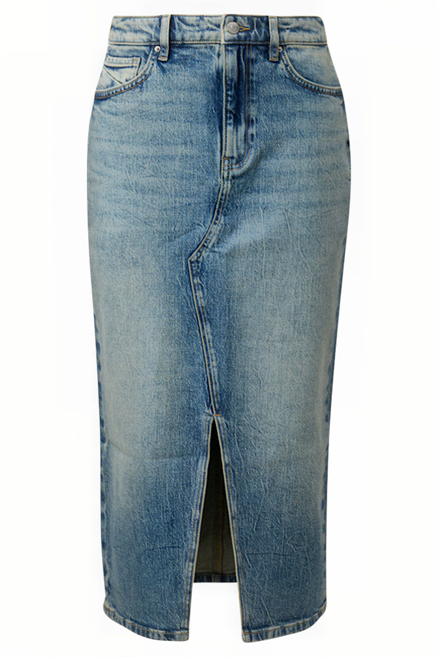 S.OLIVER-QS SKIRT BLUE DENIM 3