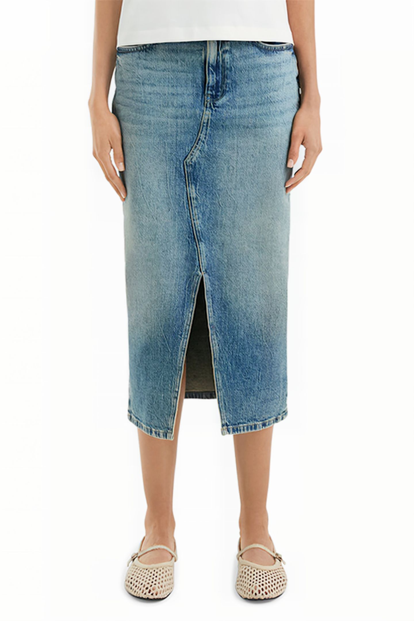 S.OLIVER-QS SKIRT BLUE DENIM 1