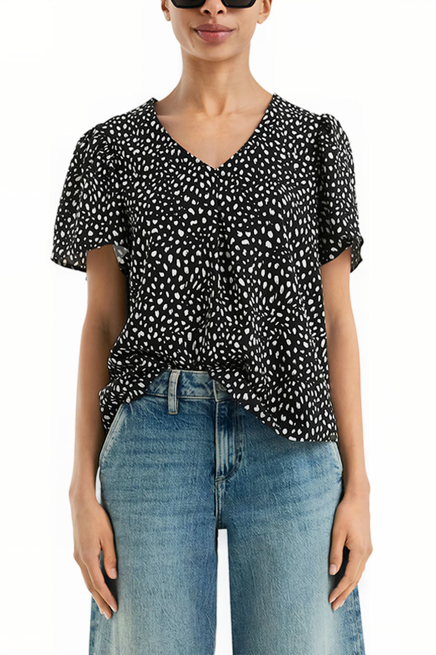 S.OLIVER-QS BLOUSE BLACK 1