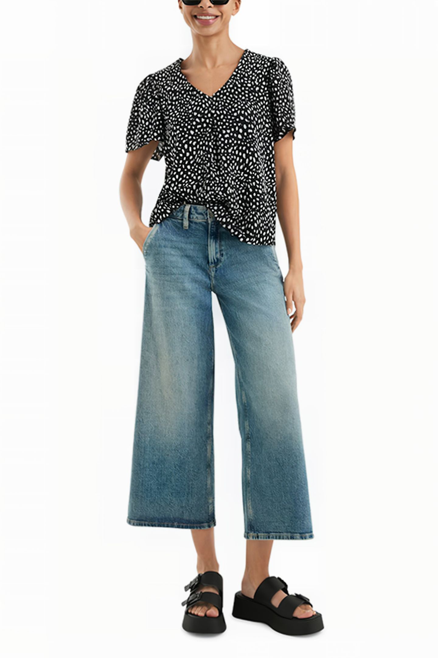 S.OLIVER-QS BLOUSE BLACK 2