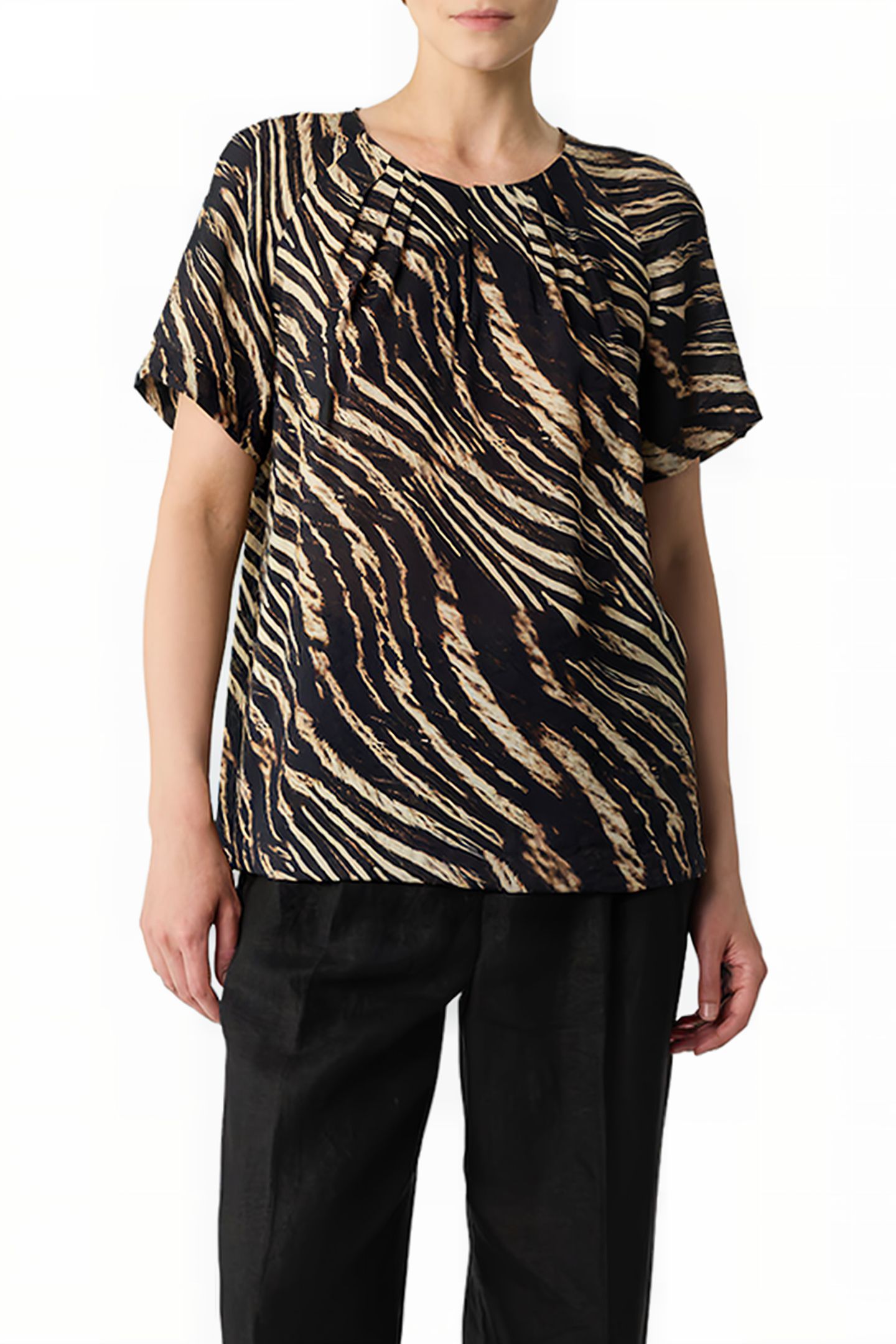 COMMA BLOUSES BLACK 1