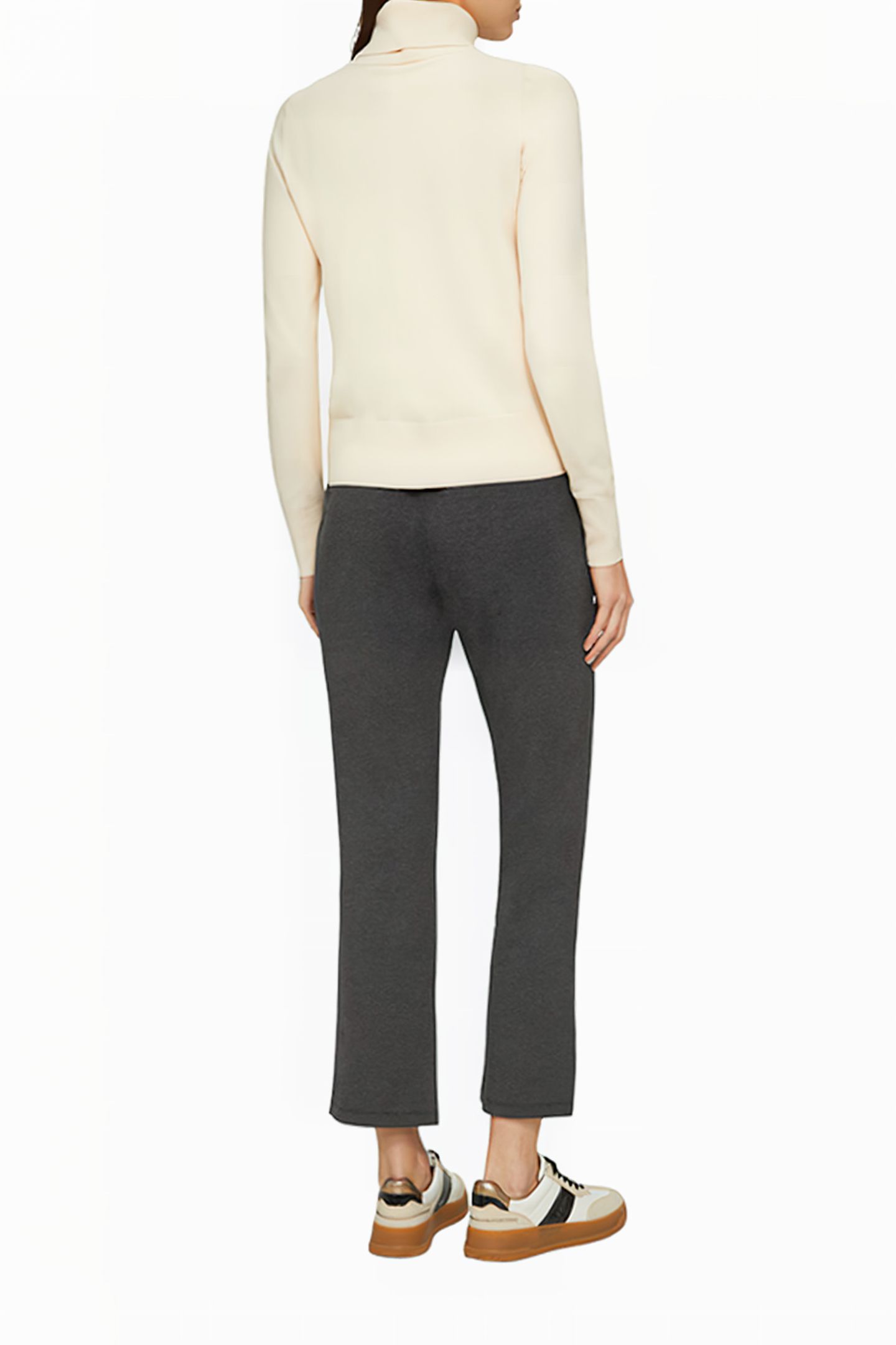 S.OLIVER PANT GREY/BLACK 3