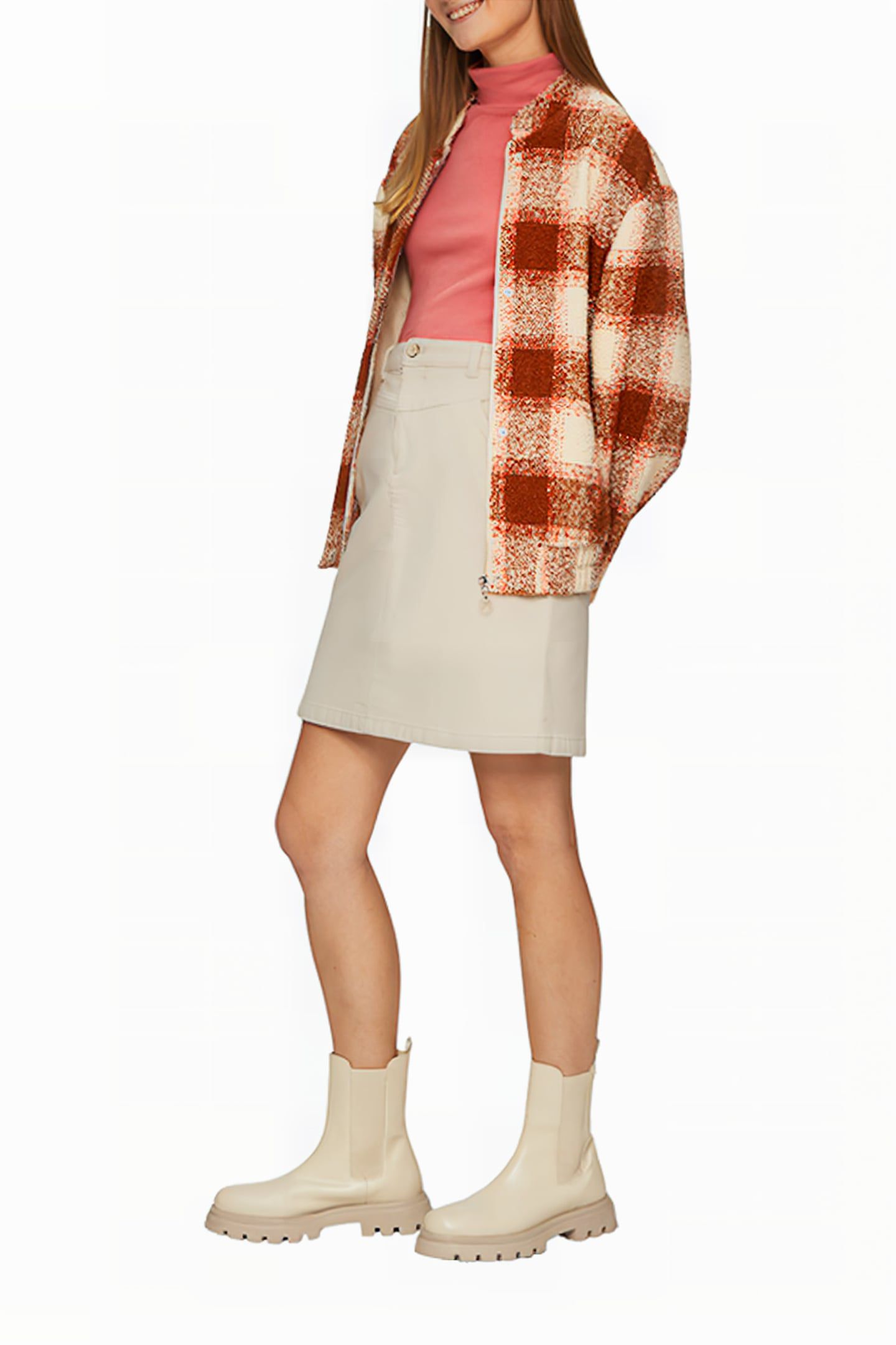 S.OLIVER SKIRT BEIGE 2