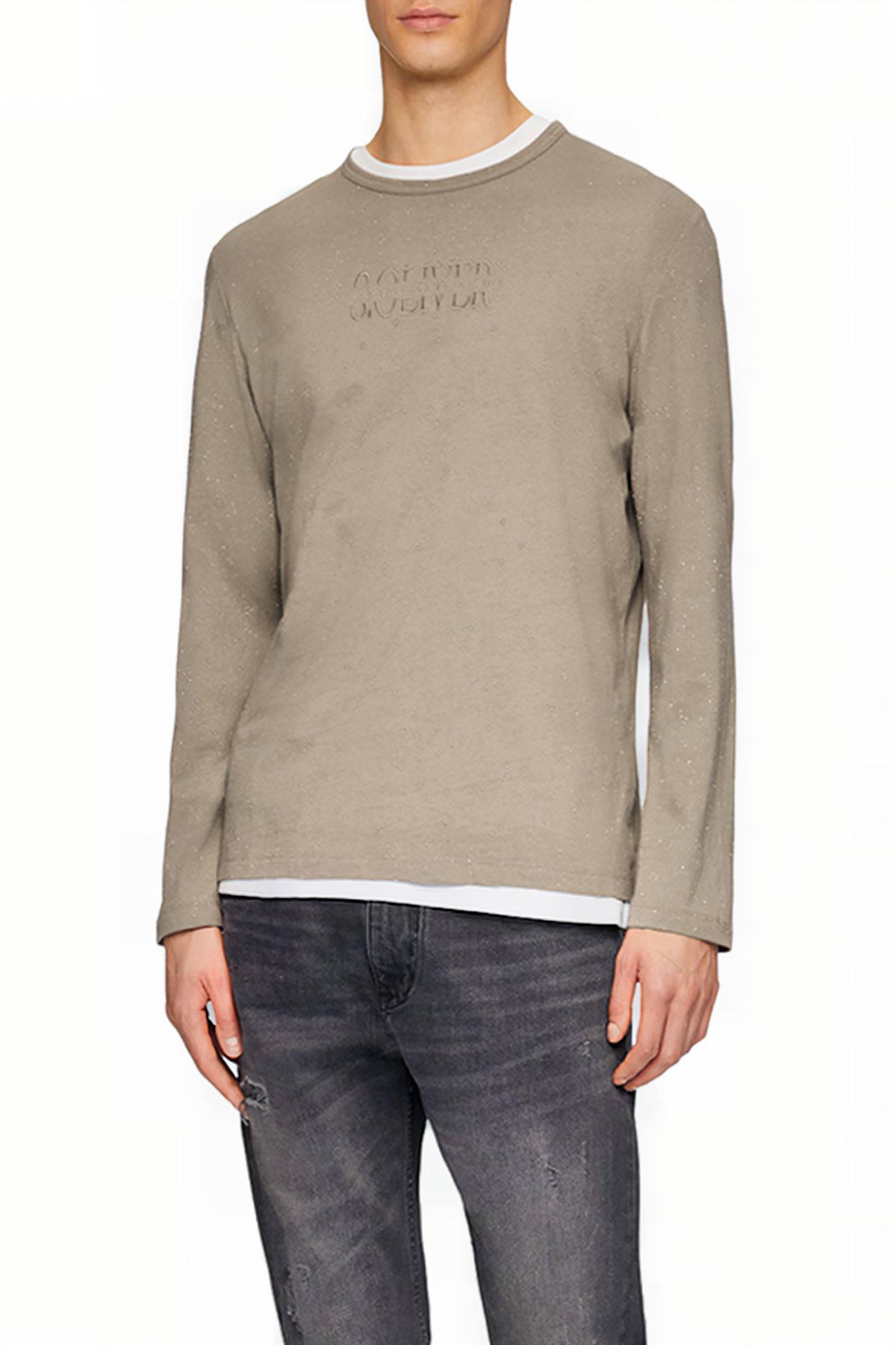 S.OLIVER T-SHIRTS BROWN BEIGE 1