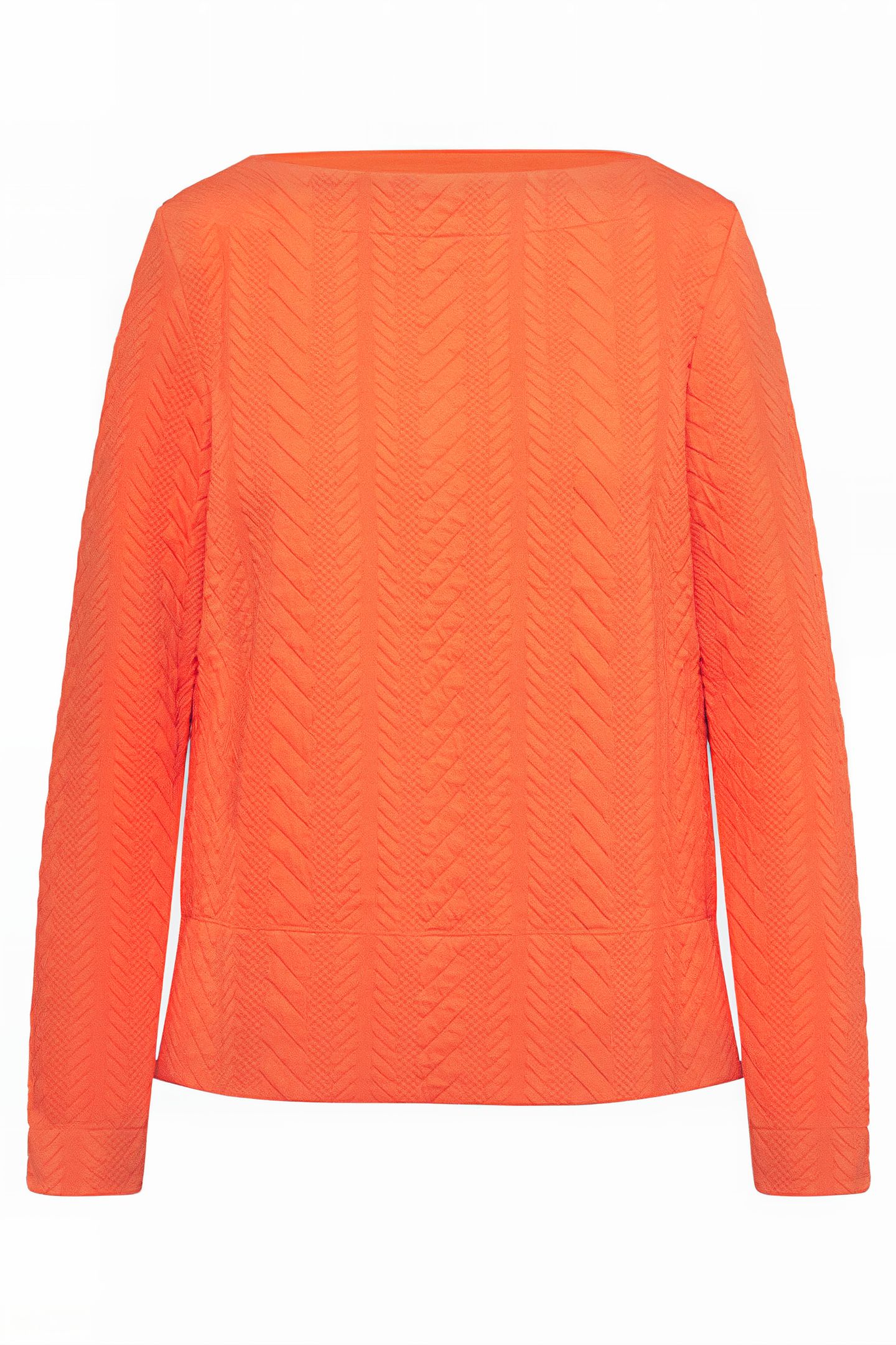 S.OLIVER SWEATSHIRTS ORANGE 1