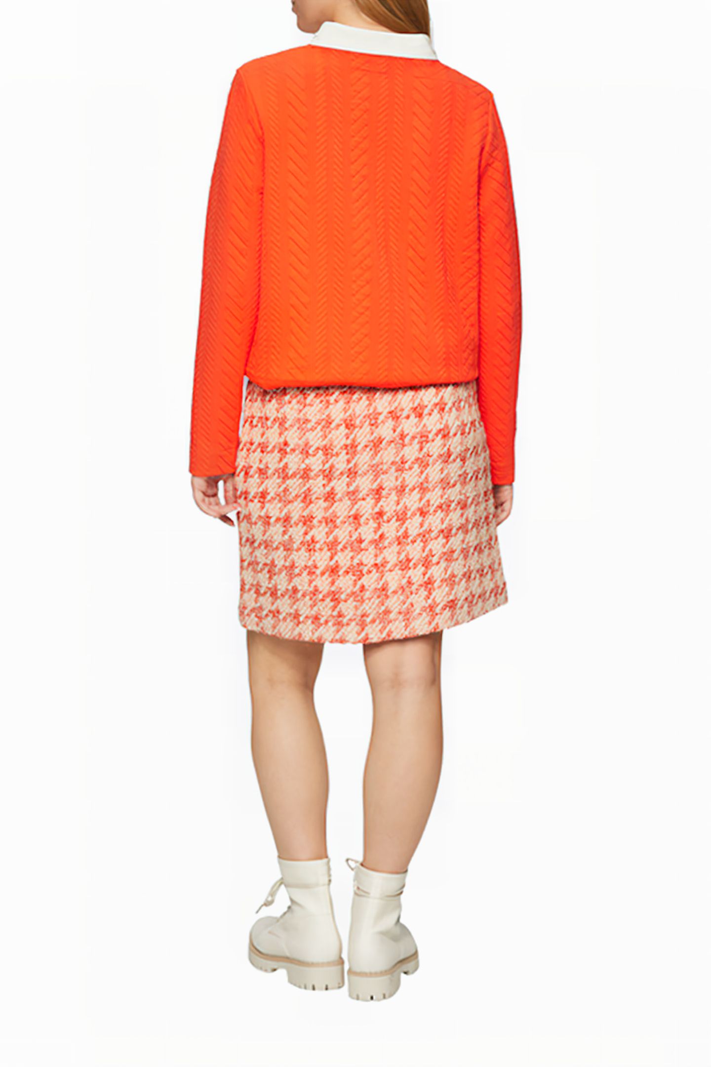 S.OLIVER SWEATSHIRTS ORANGE 2
