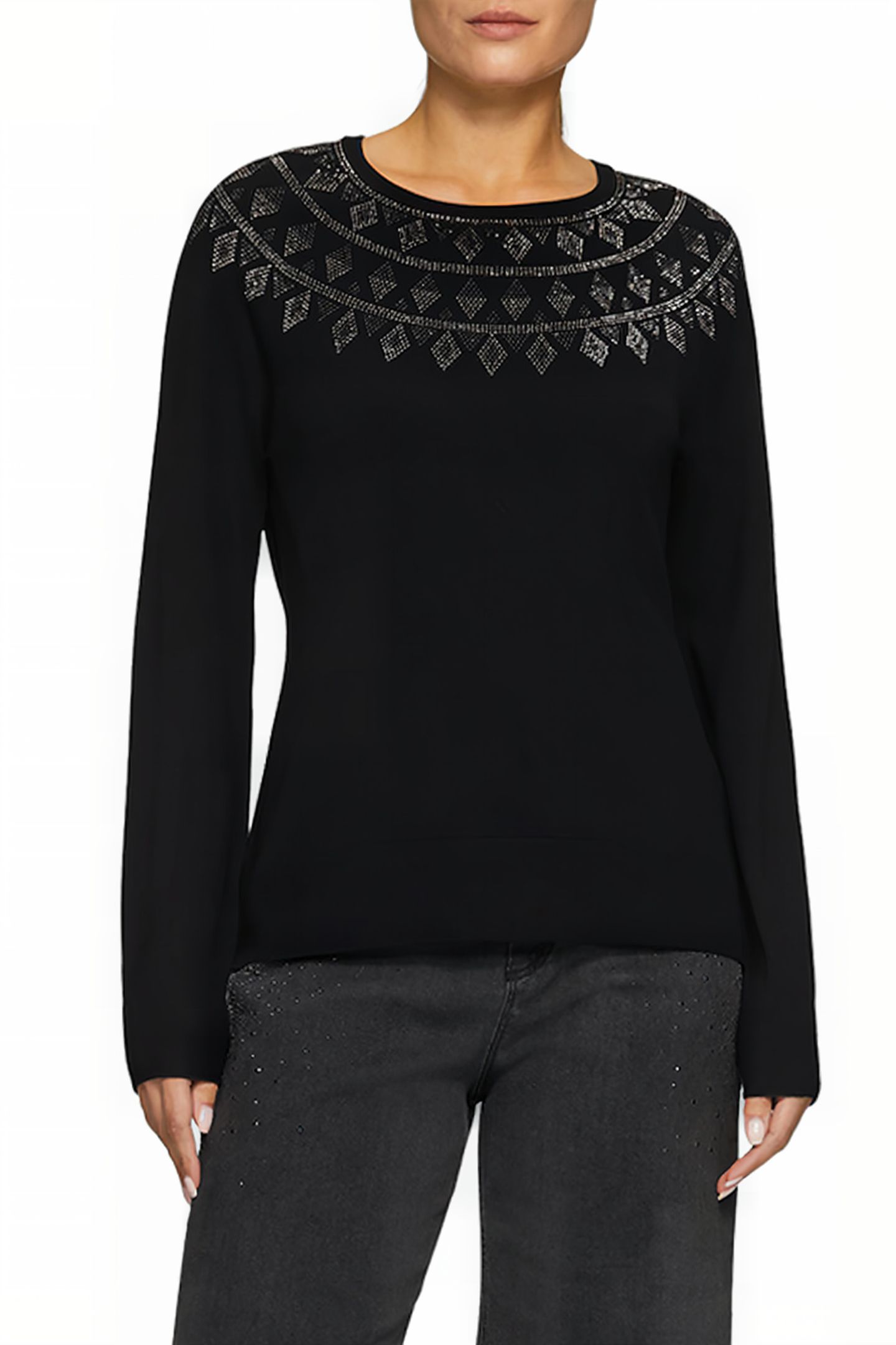 S.OLIVER PULLOVER BLACK 1