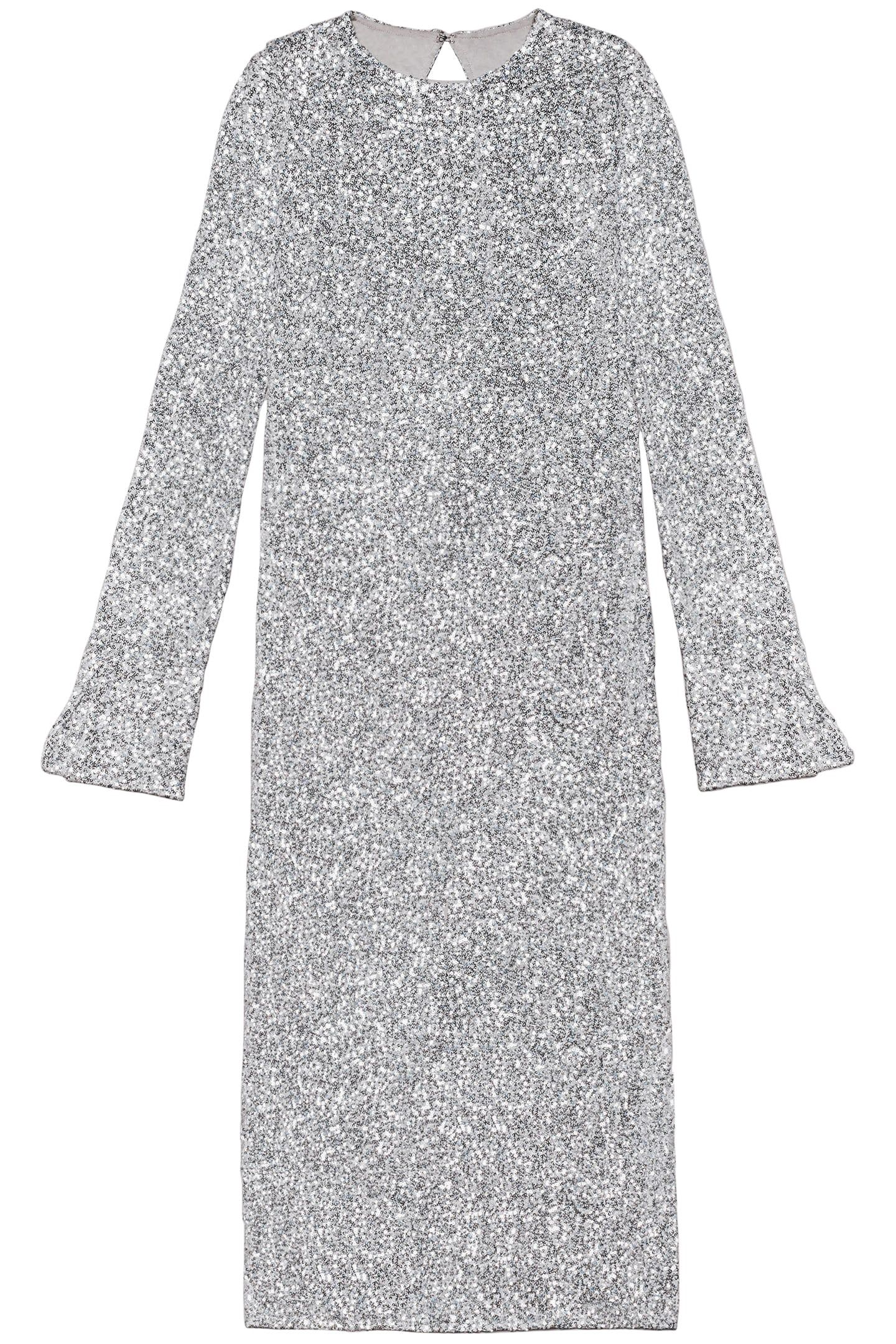 THE LIGHT LONG SEQUIN DRESS 3
