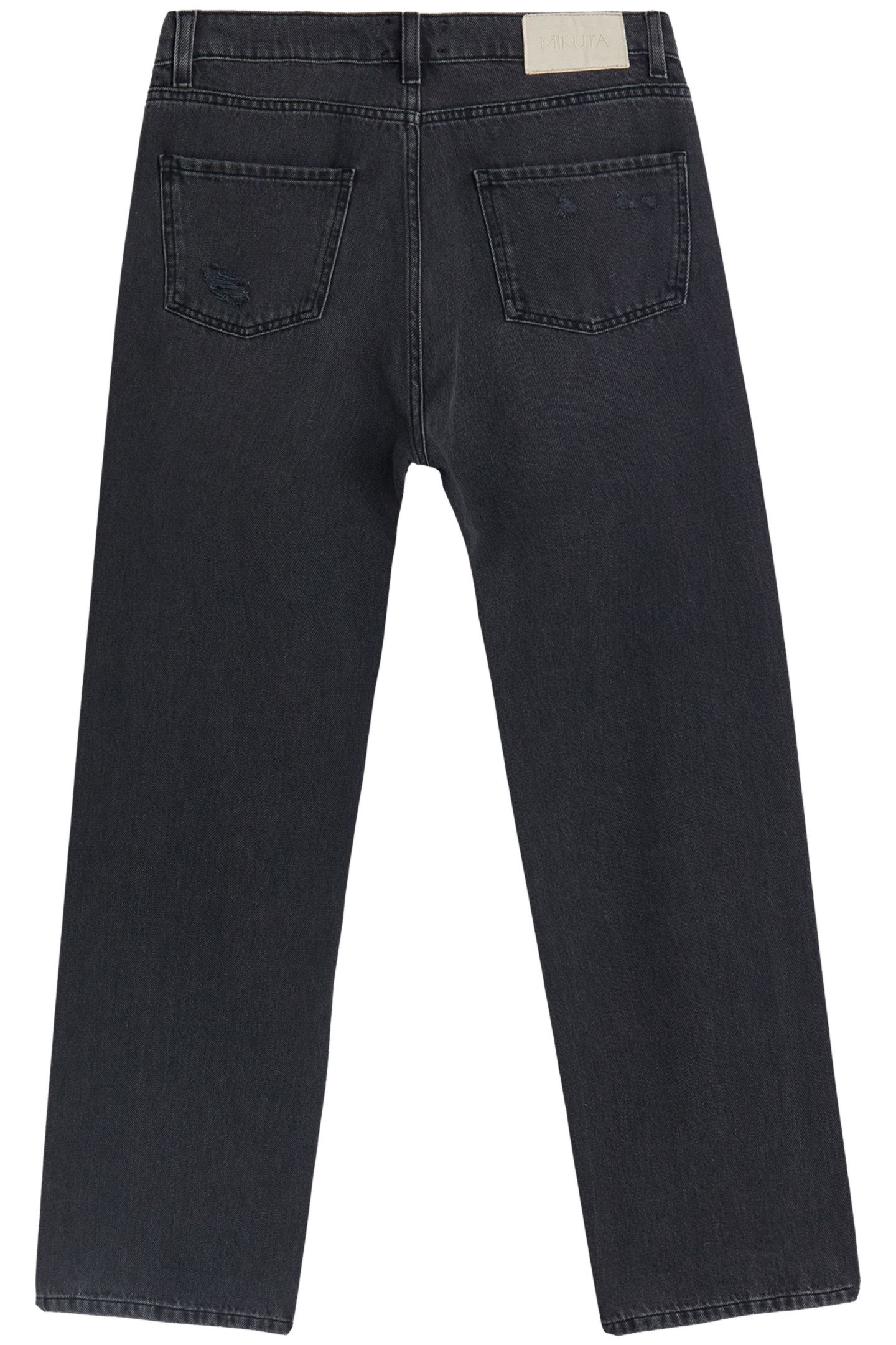 THE BLACK RIPPED RELAXED JEANS 3