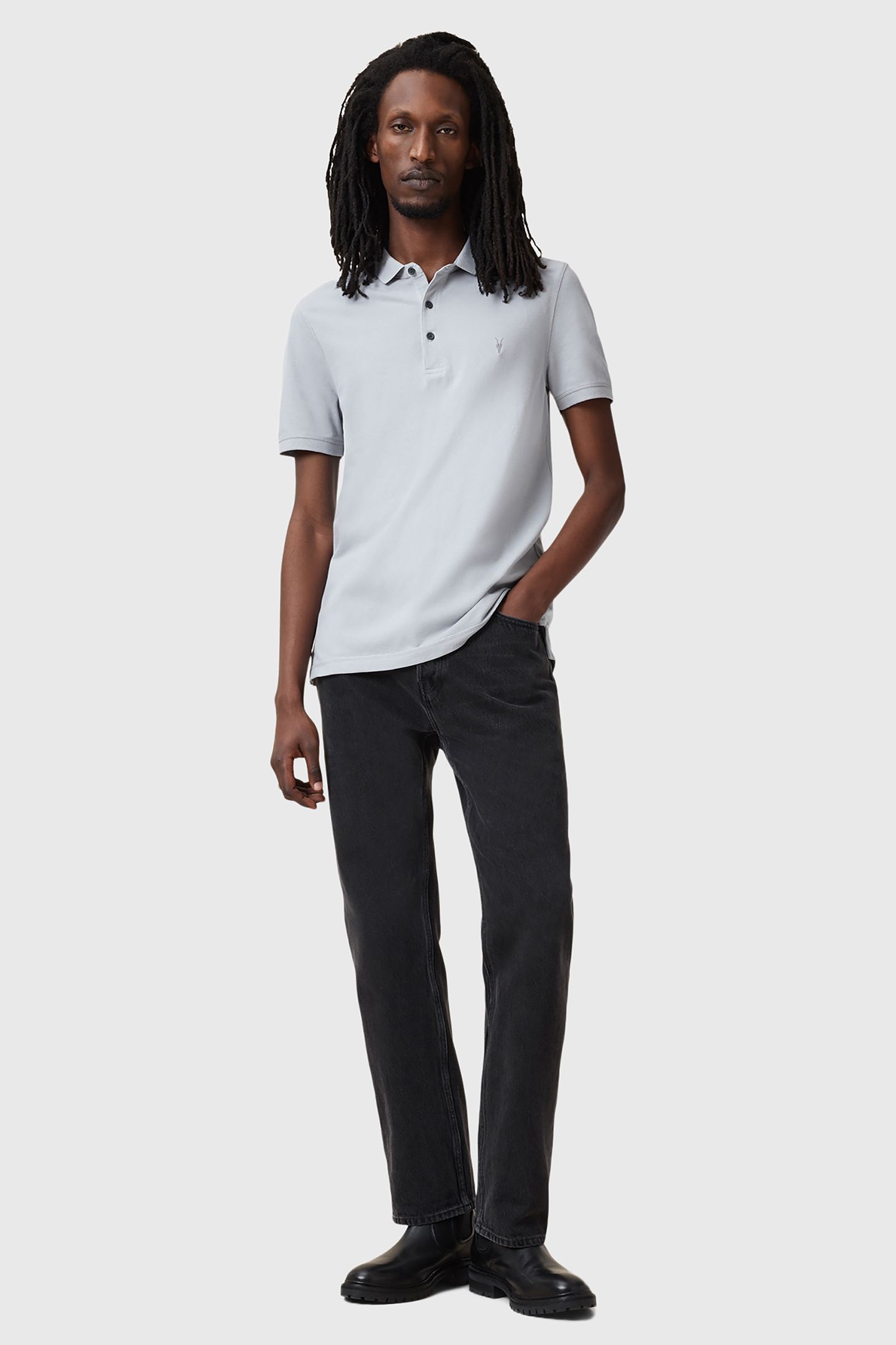 REFORM SS POLO 2 PAC MACHINE GREY/GREEN 2