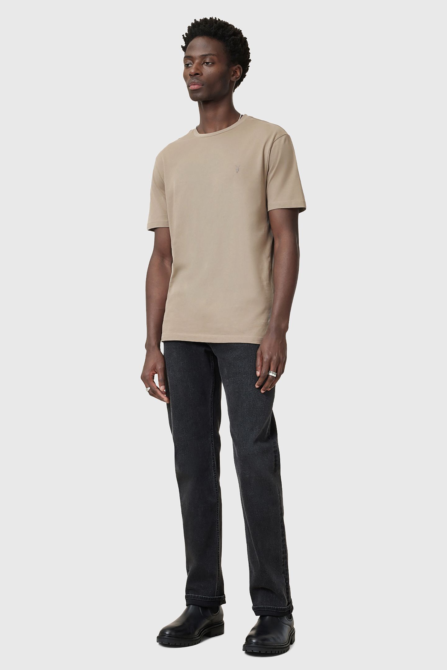 BRACE SS CREW CHESTNUT BROWN 2