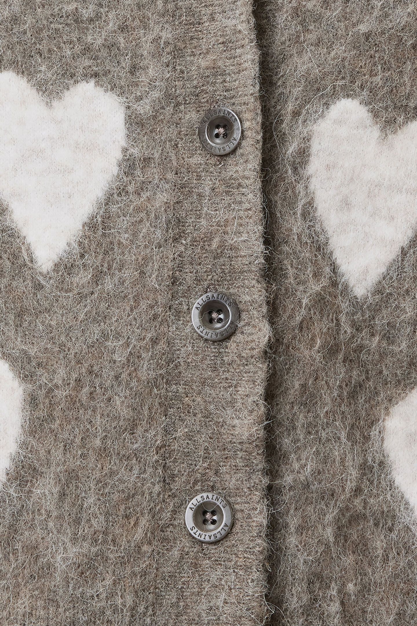 AMORA CARDIGAN WALNUT BROWN/GREY 7
