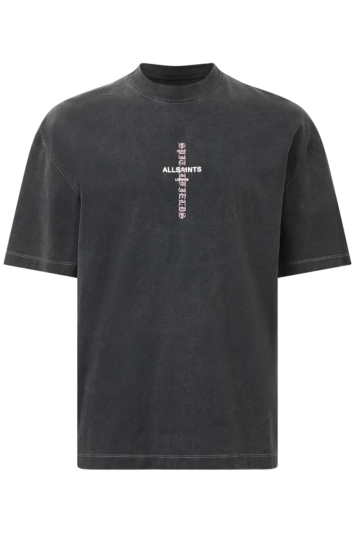 KNOX SS CREW WASHED BLACK 6
