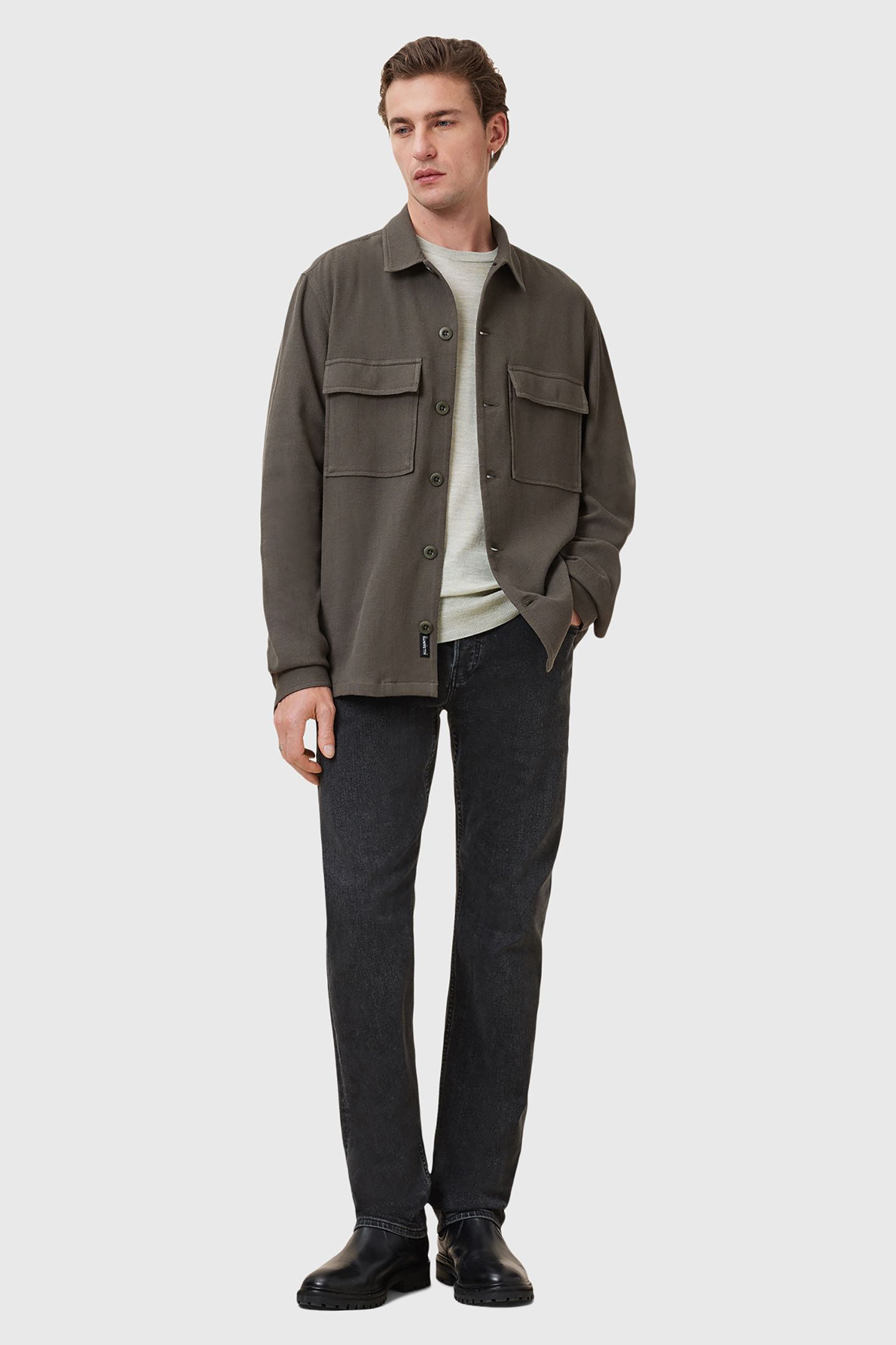 MODE MERINO CREW SLATE GREEN 3