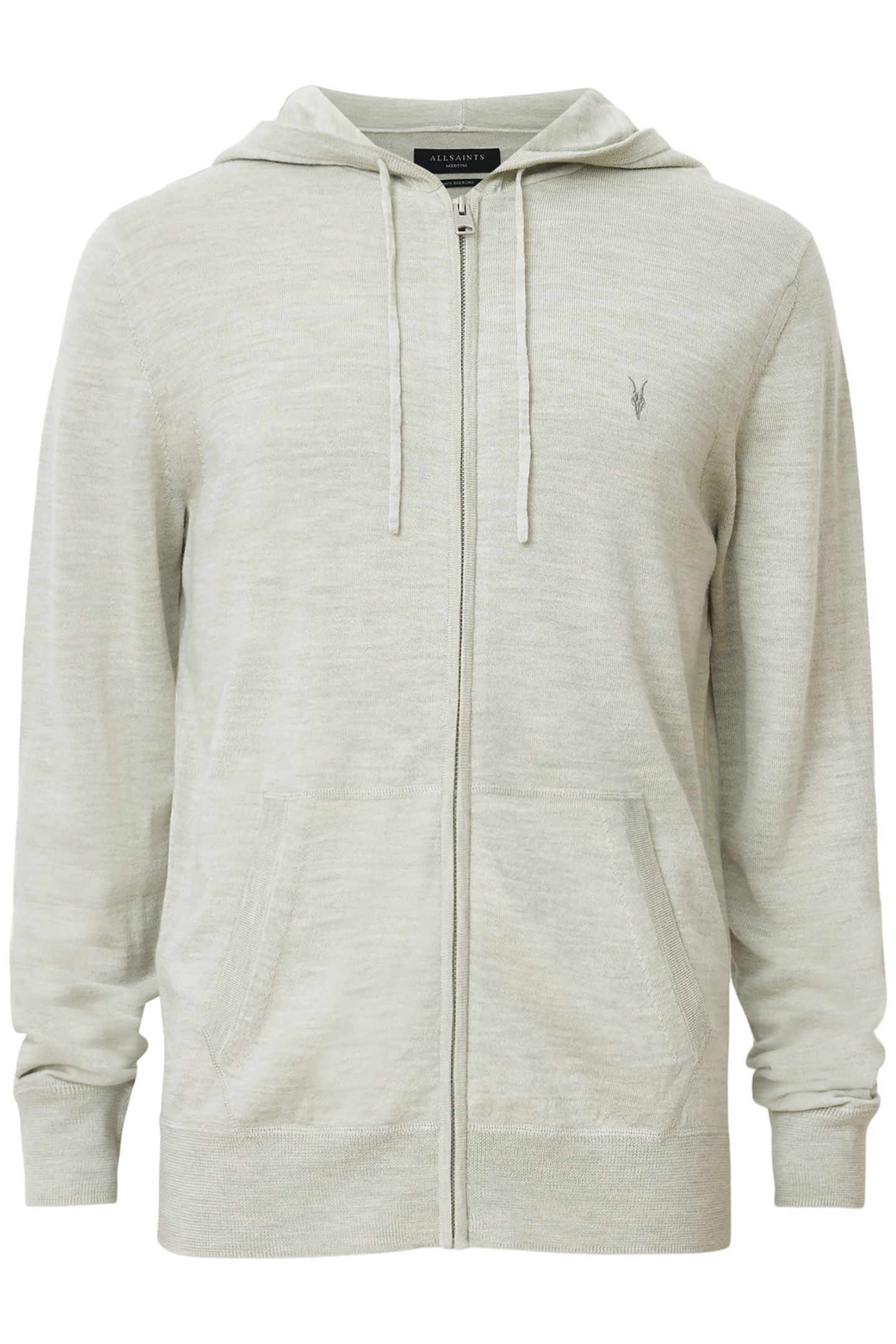 MODE MERINO ZIP HOOD SLATE GREEN 4