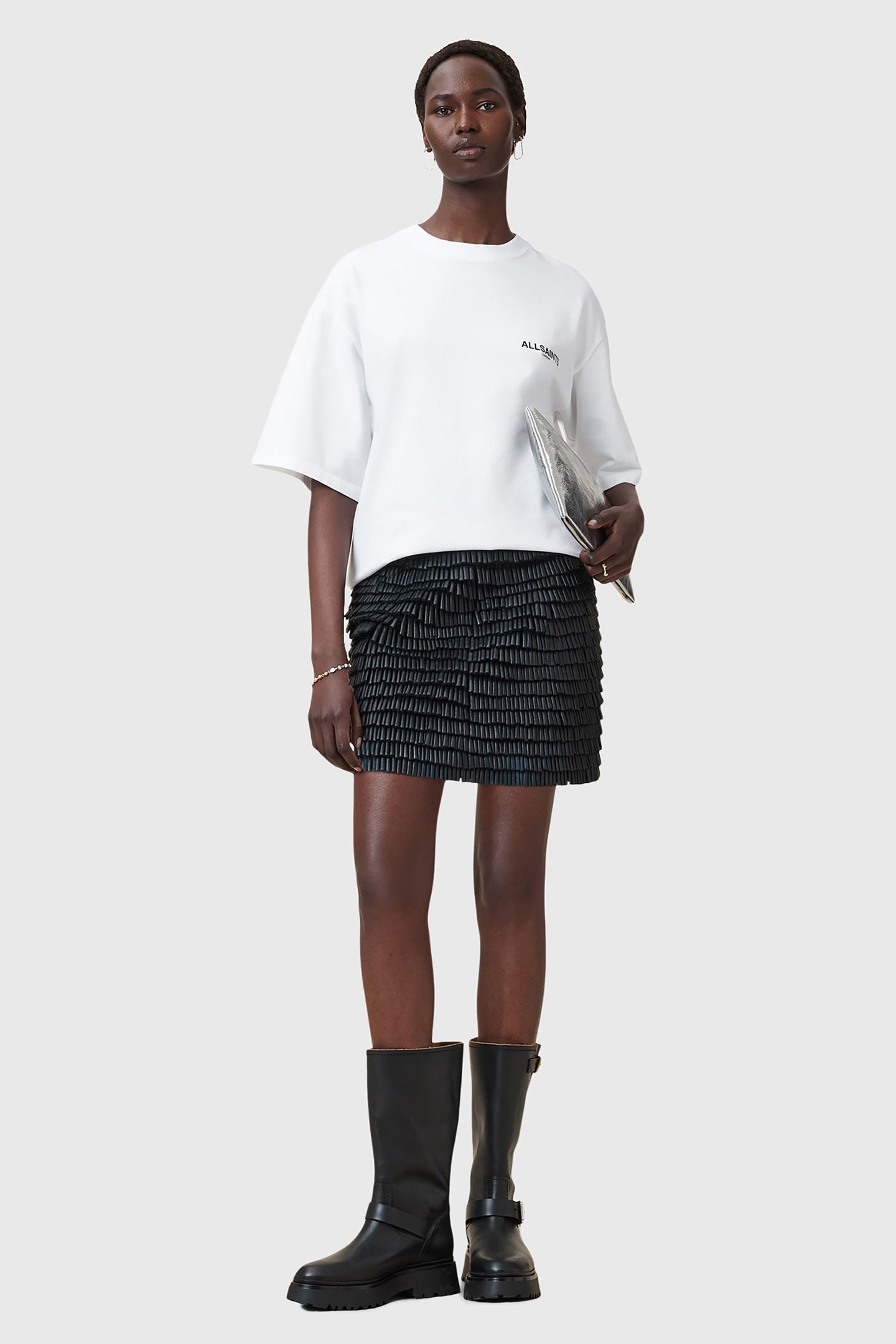 HEAPS AMELIE TEE OPTIC WHITE 2