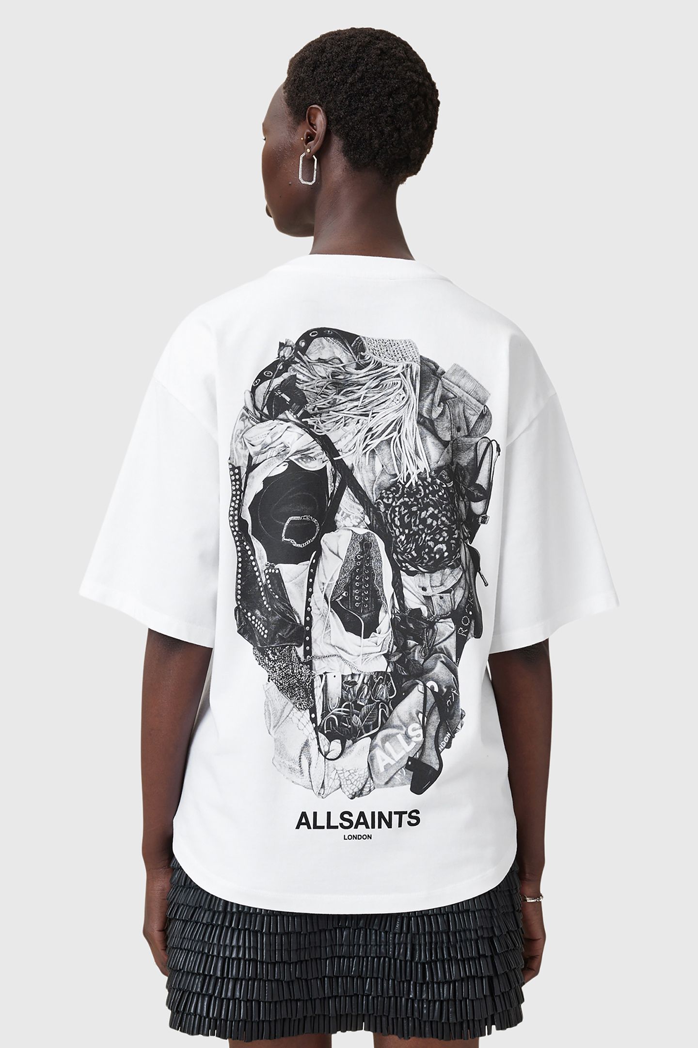 HEAPS AMELIE TEE OPTIC WHITE 4