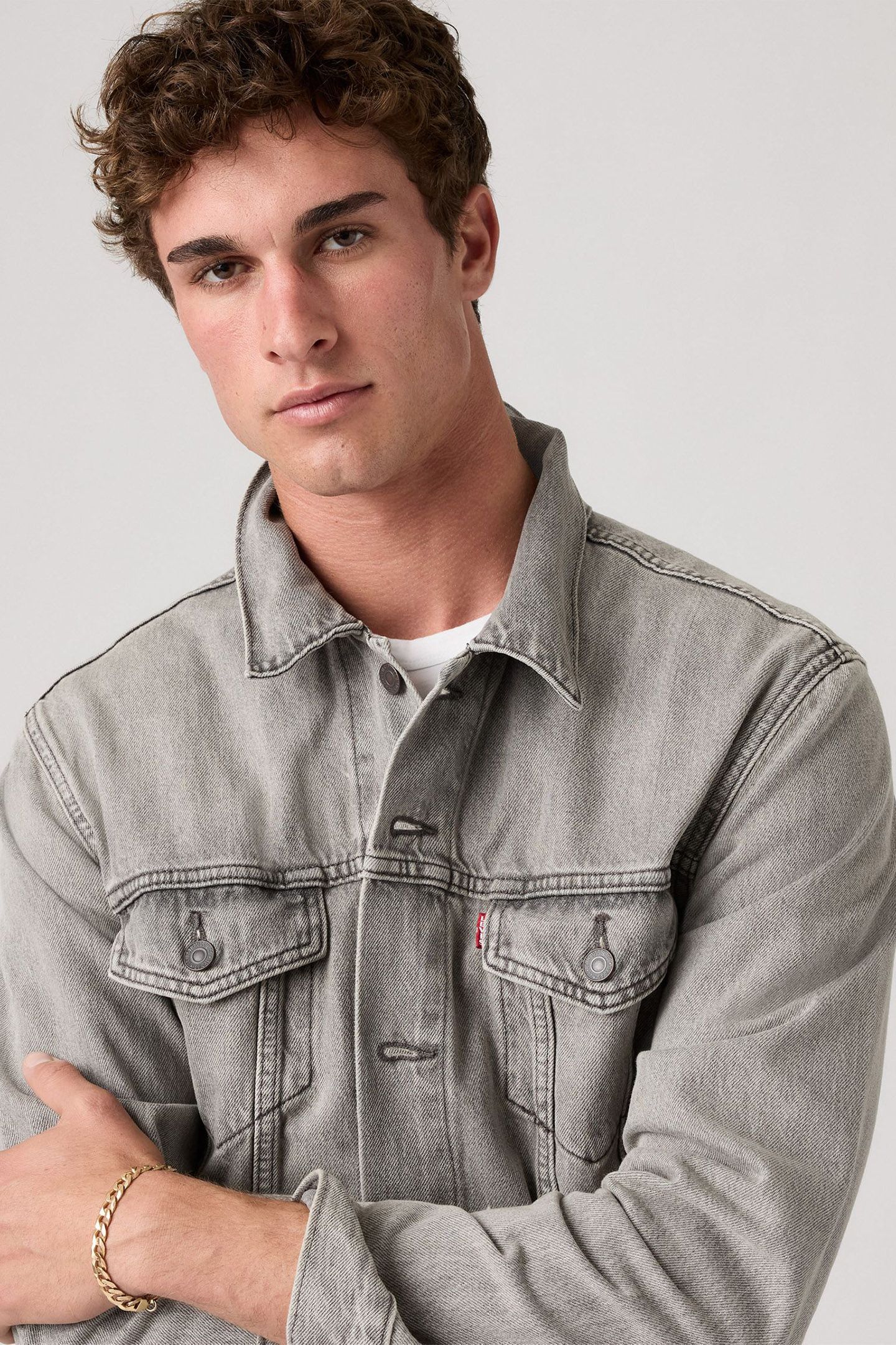 TRUCKER JACKET GREY 8
