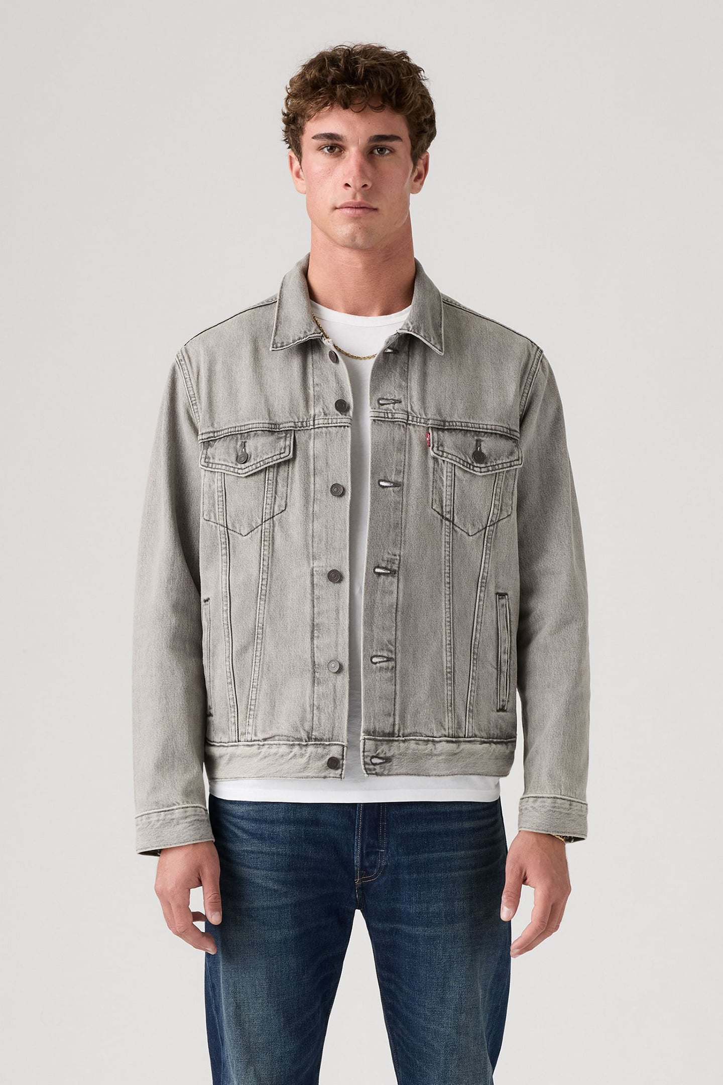 TRUCKER JACKET GREY 1