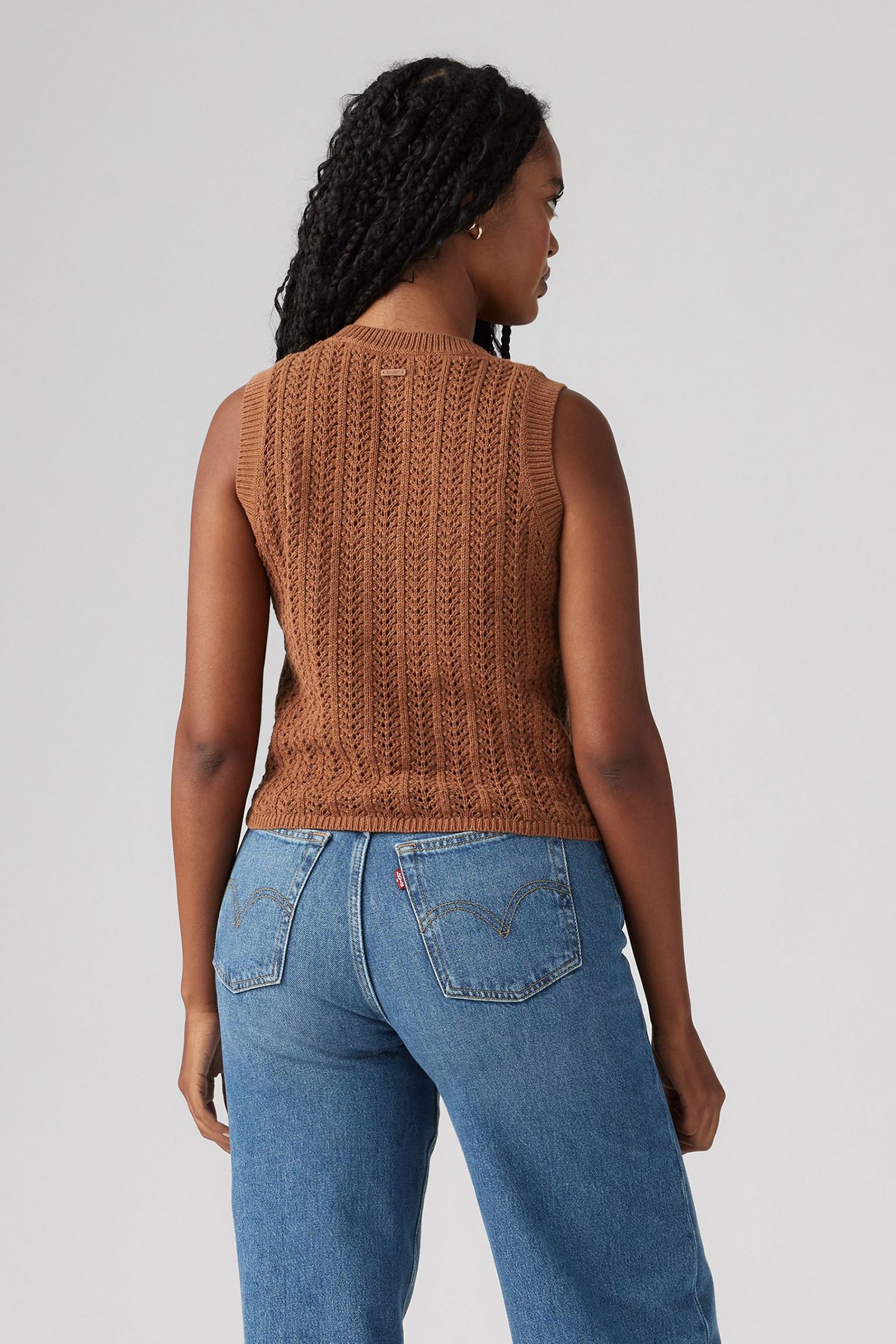 SUNRISE CROCHET TANK NEUTRAL 2