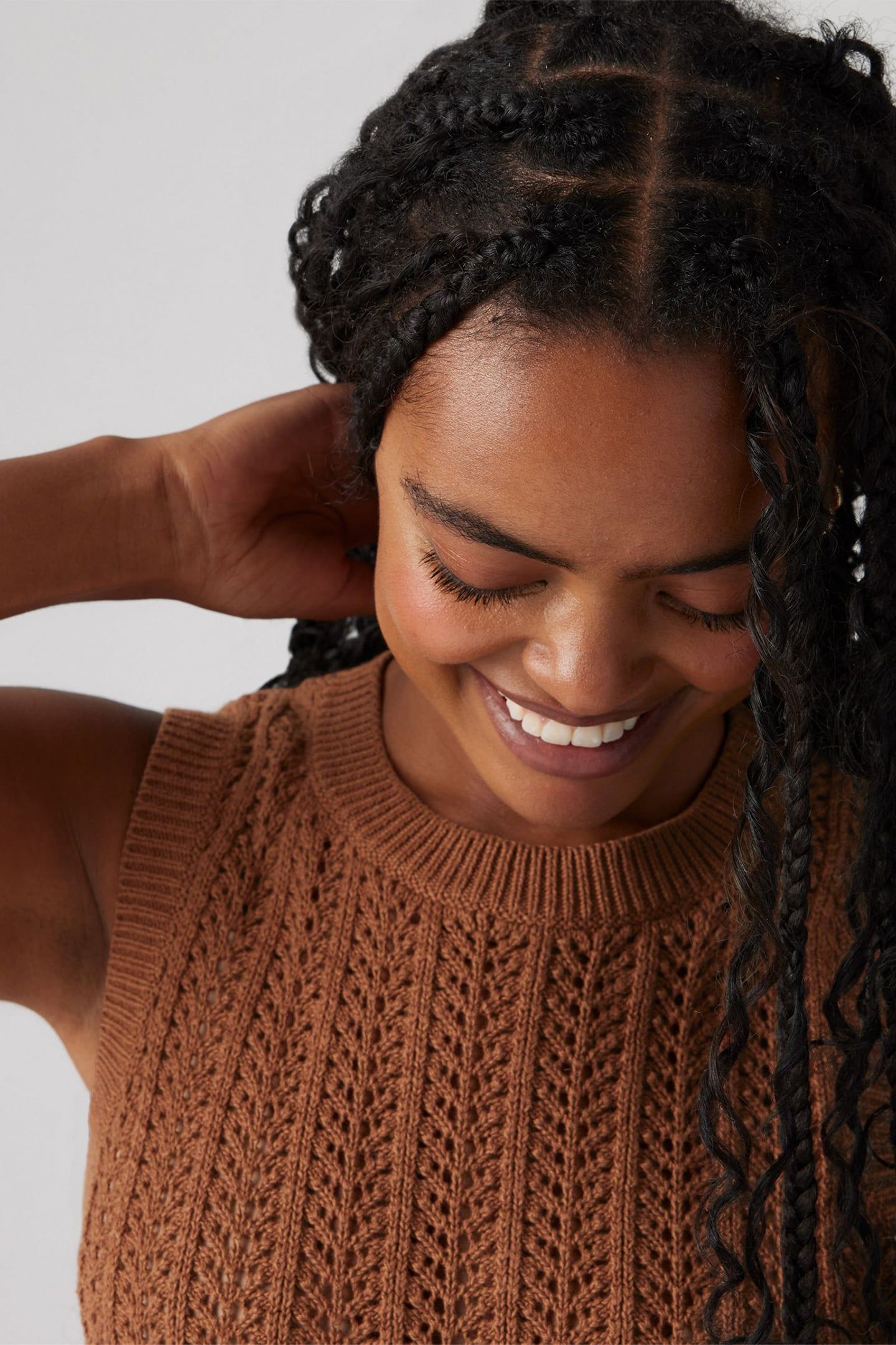 SUNRISE CROCHET TANK NEUTRAL 4