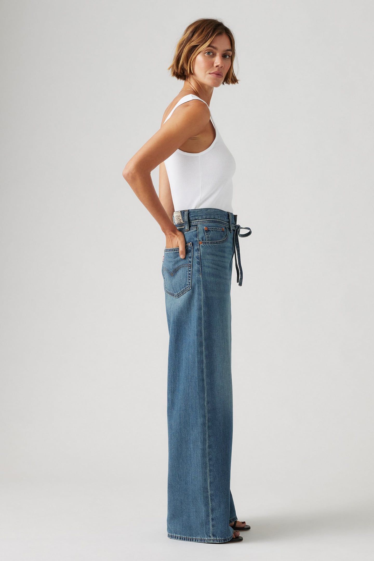 XL STRAIGHT JEANS MED INDIGO 5