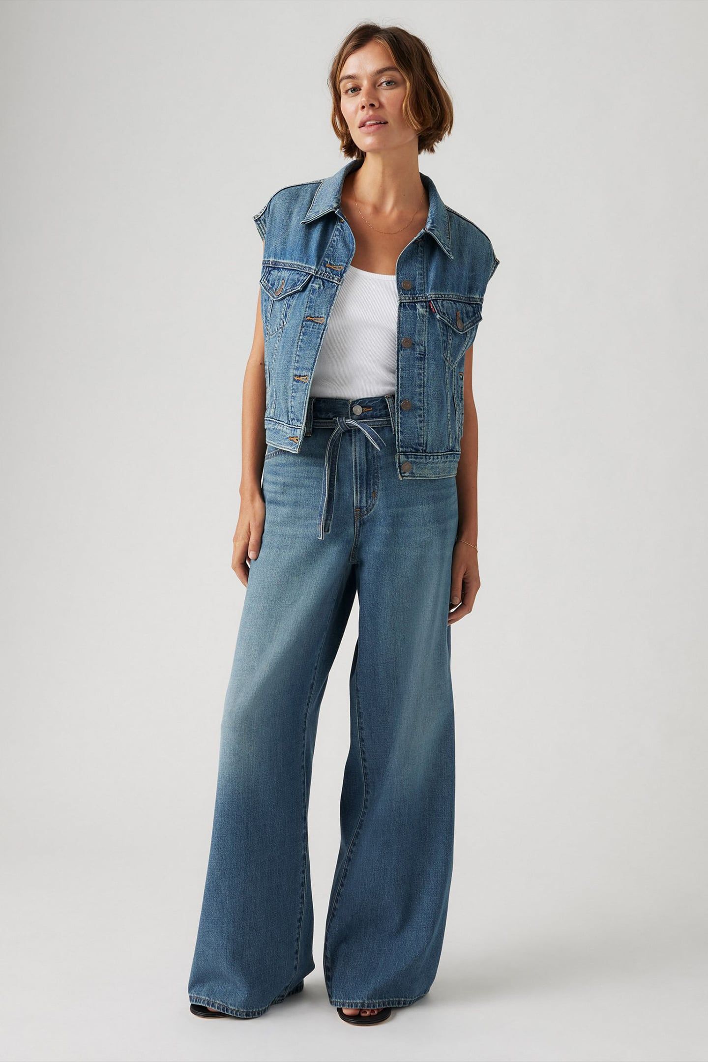 XL STRAIGHT JEANS MED INDIGO 6
