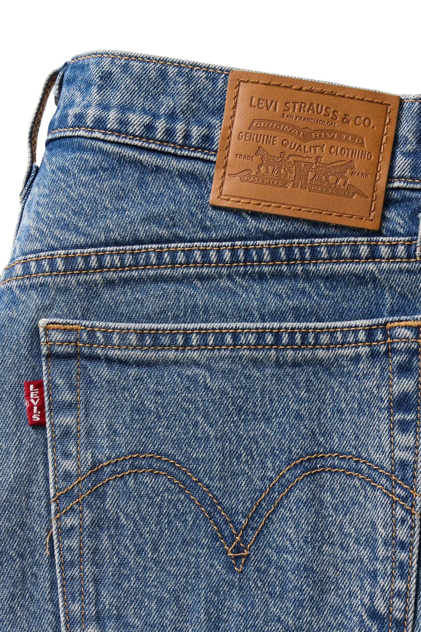 WEDGIE CAPRI JEANS MED INDIGO 7