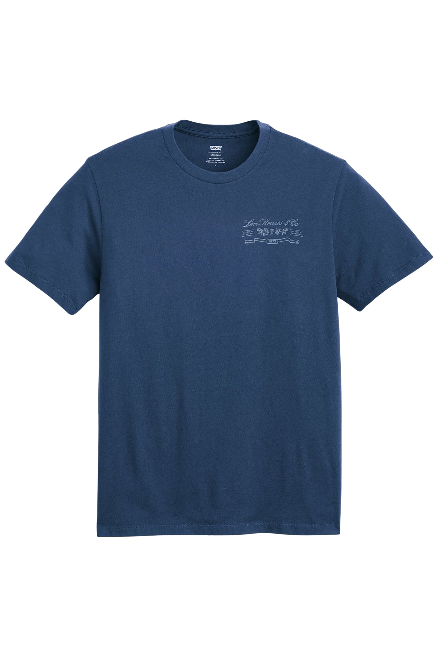 GRAPHIC CREWNECK T-SHIRT BLUE 3
