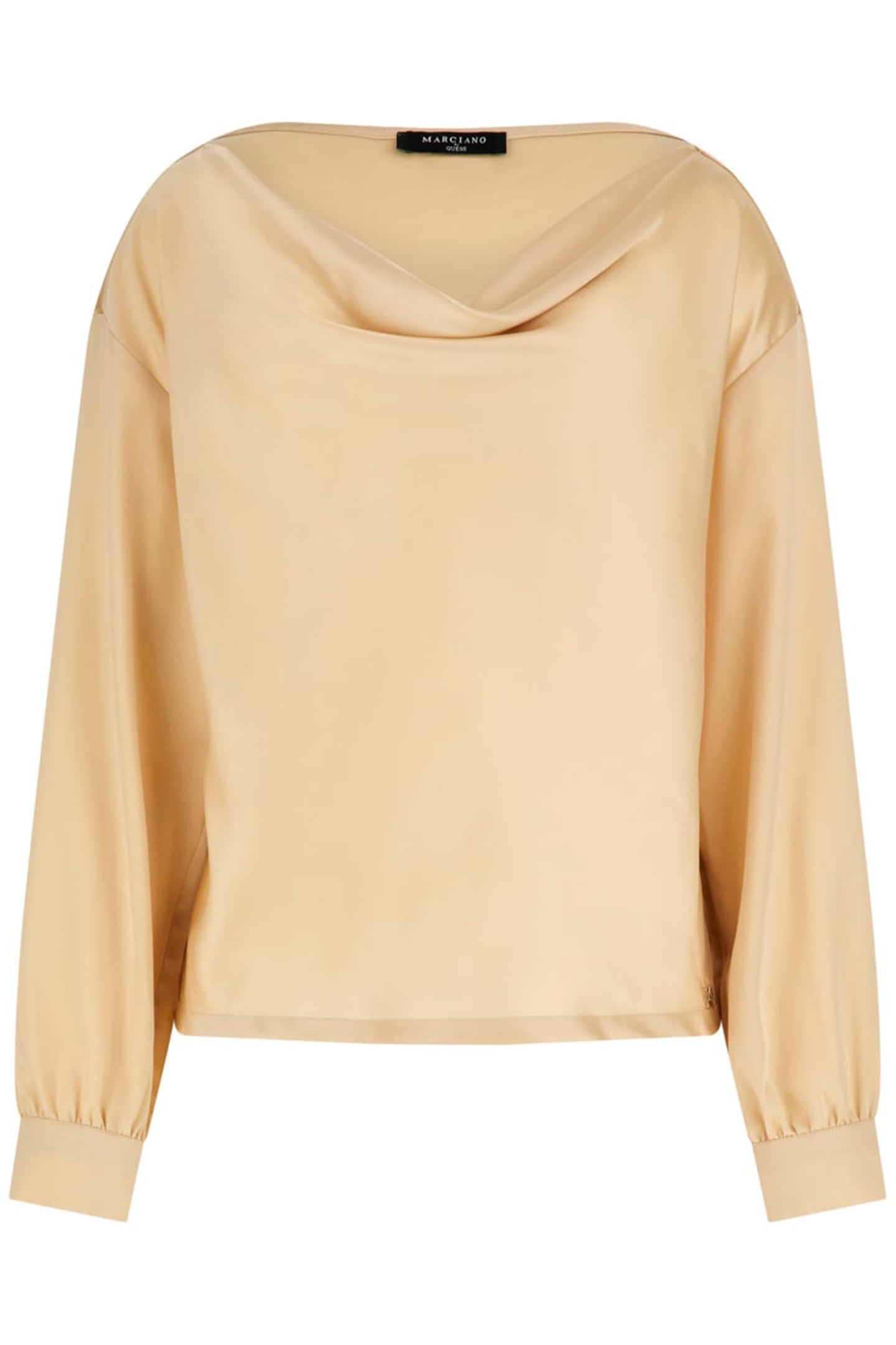 MARCIANO BY GUESS JOSETTE LS TUNIC CALM SANDS 1