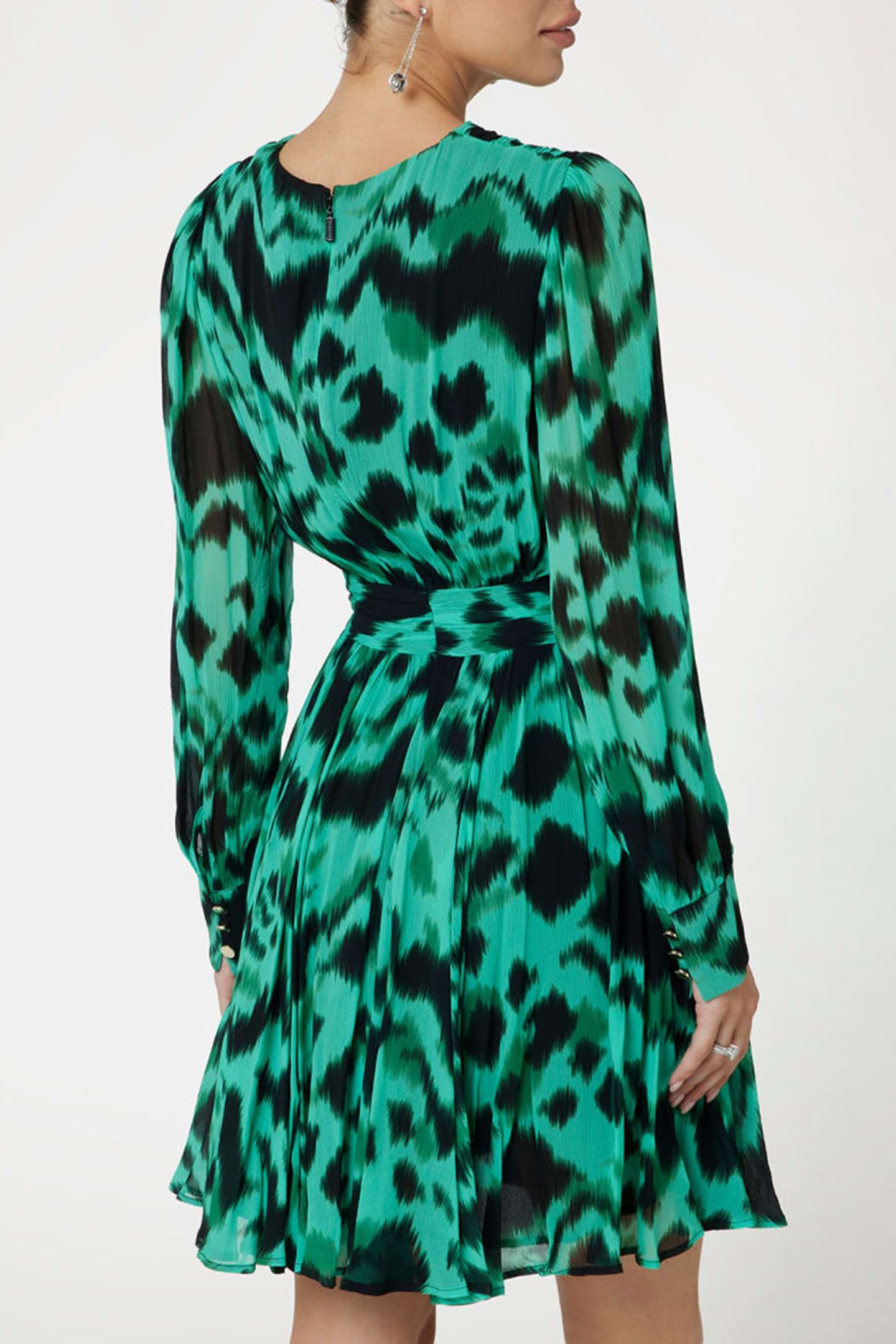 MARCIANO BY GUESS AGNES MIDI DRESS WALK IN THE WILD 2