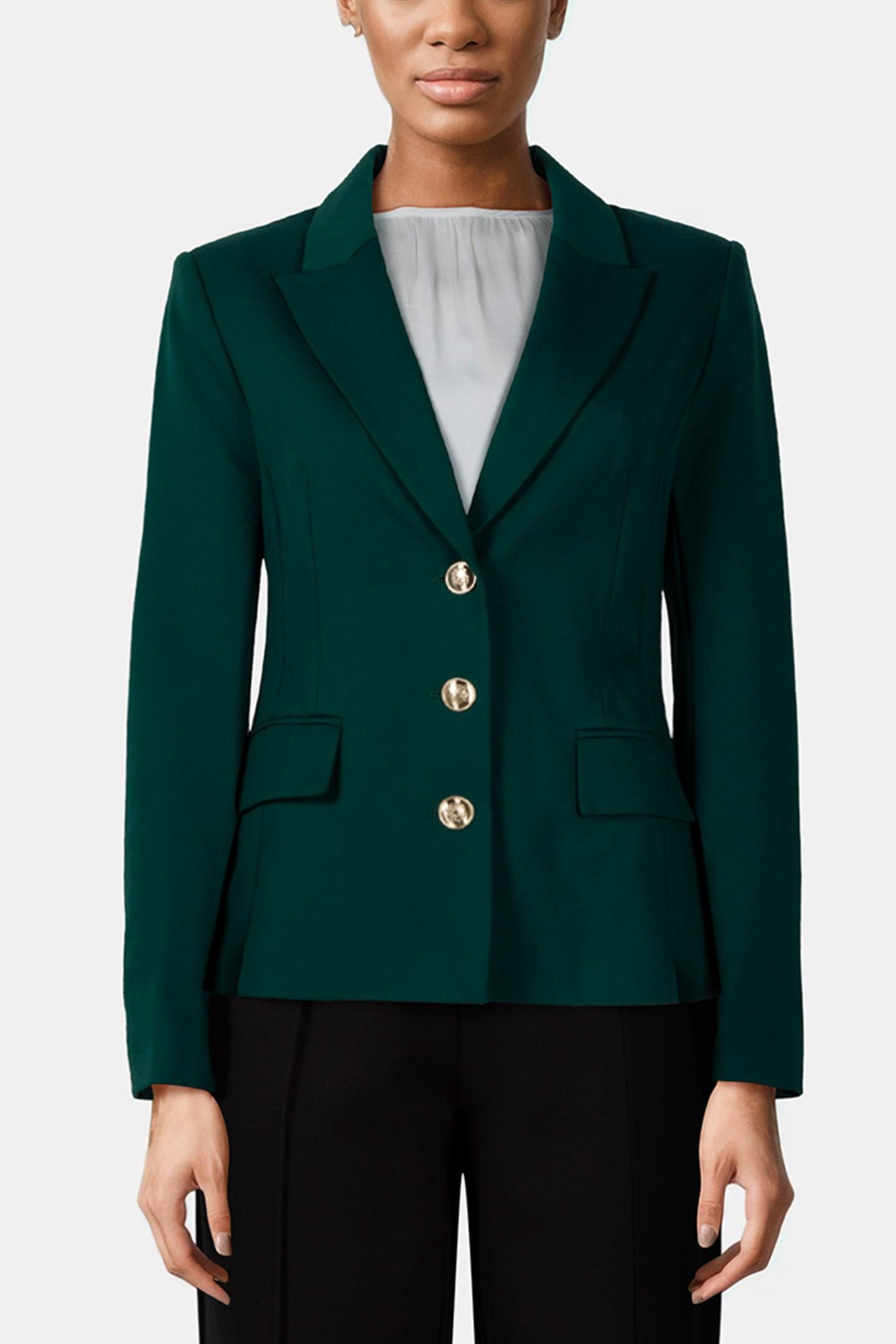 MARCIANO BY GUESS ODETTE BLAZER KINDGOM JADE 1
