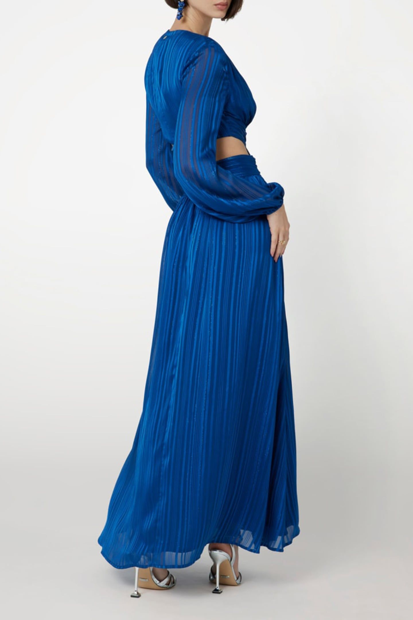 MARCIANO BY GUESS LUISE LONG DRESS BLUE MAYA 2